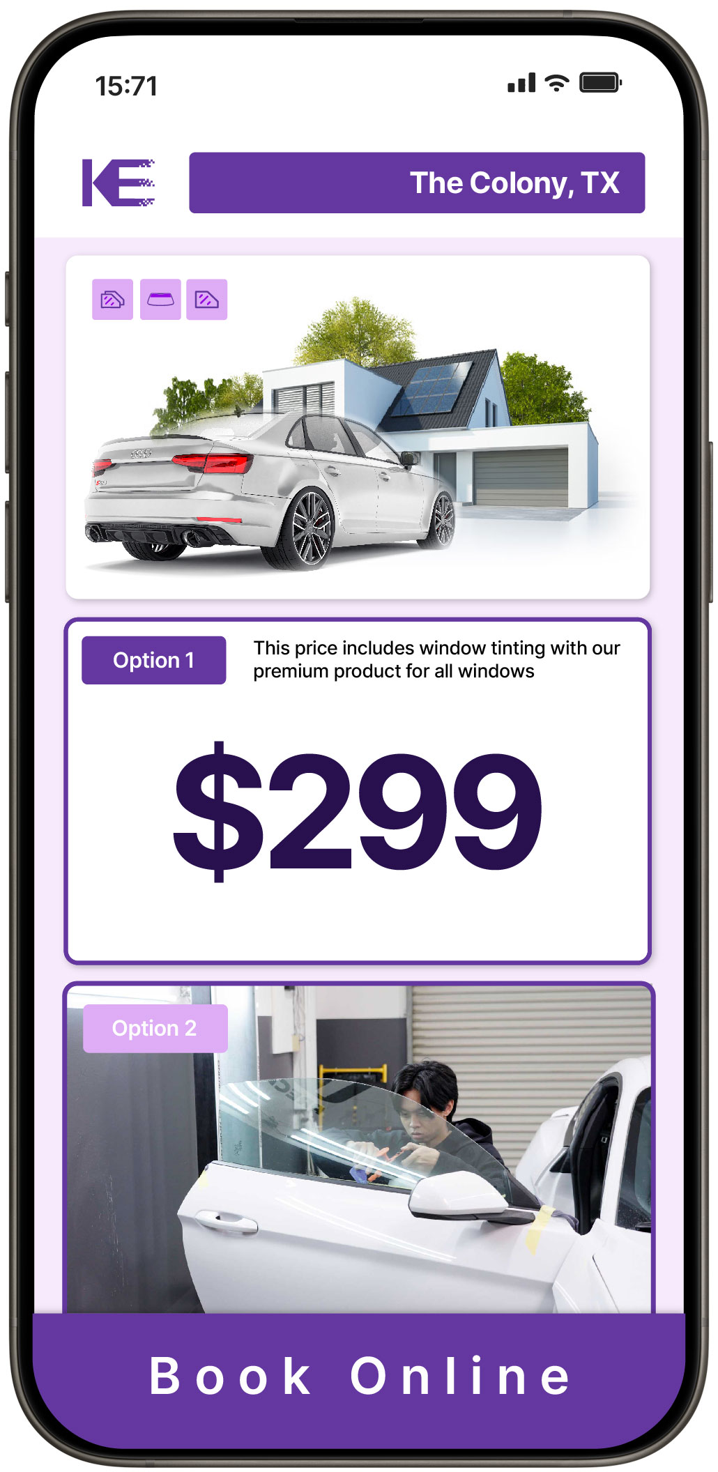View Competitive Tesla Window Tinting Prices in Southlake, Texas