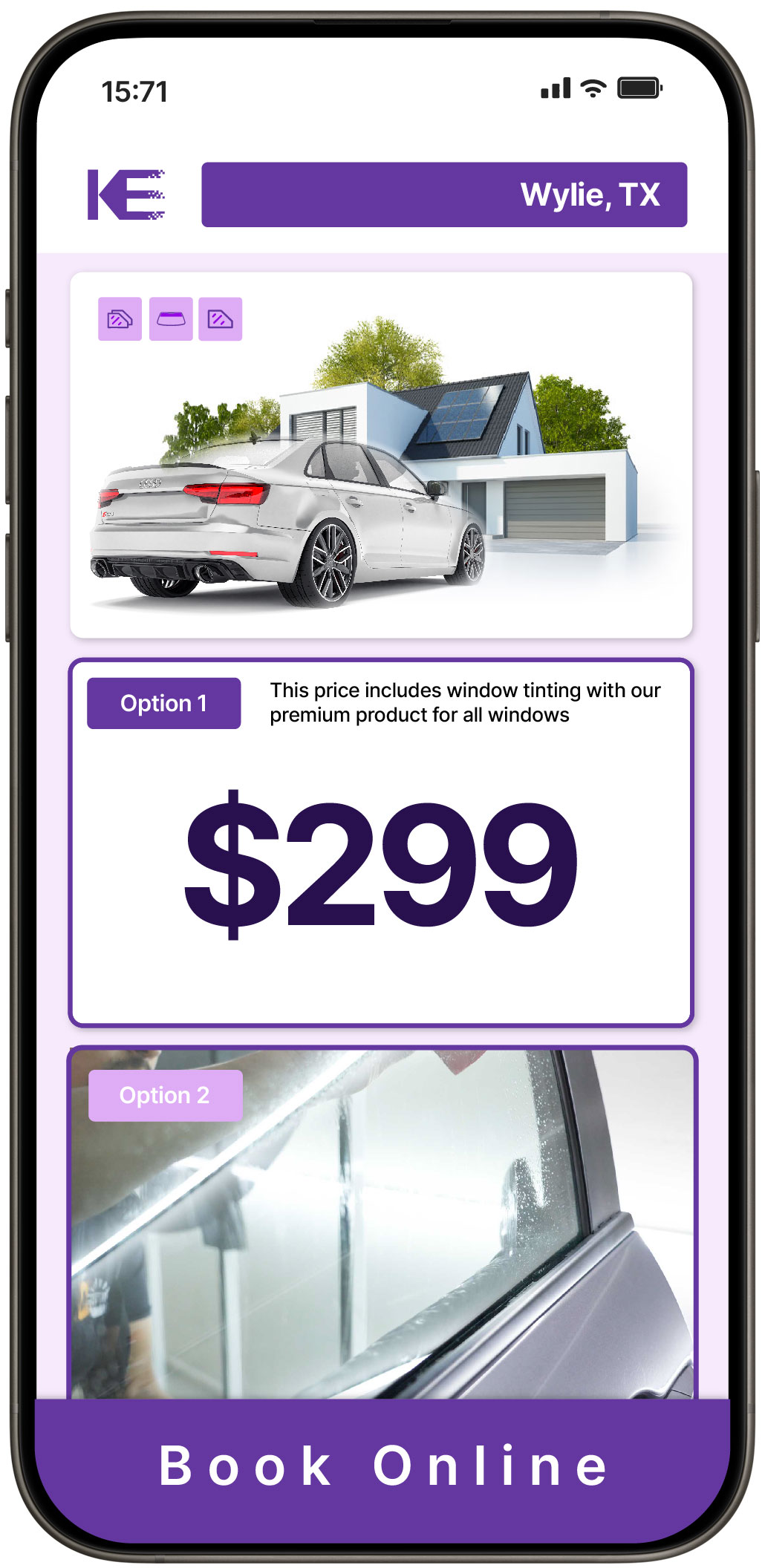 View Affordable Tesla Window Tinting Prices in Bellaire, Texas