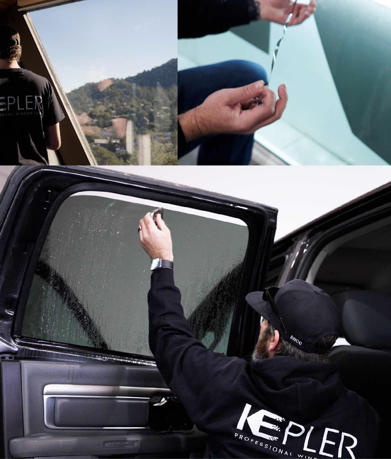 Kepler Window Tinting Specialists at Work in DeSoto, Texas