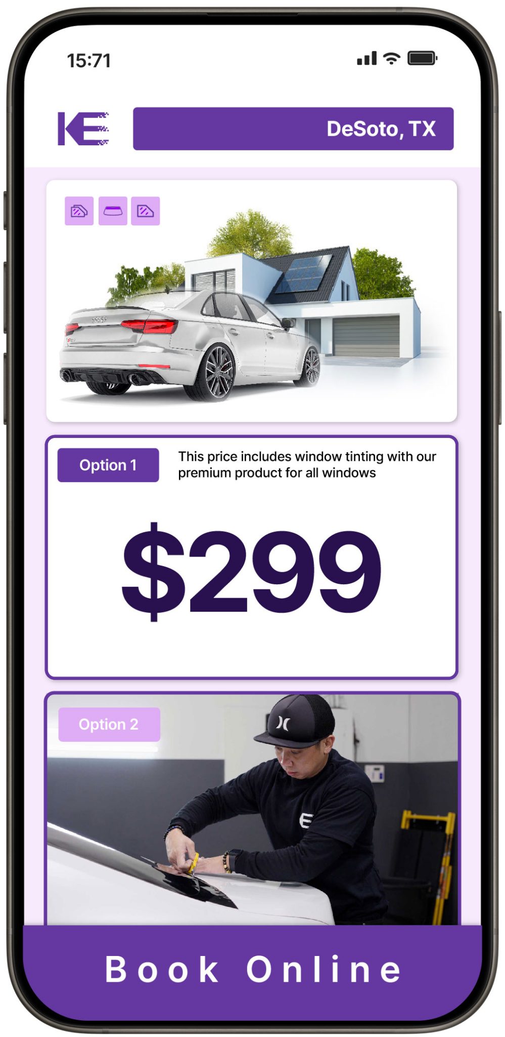 View Competitive Window Tinting Prices in DeSoto, Texas