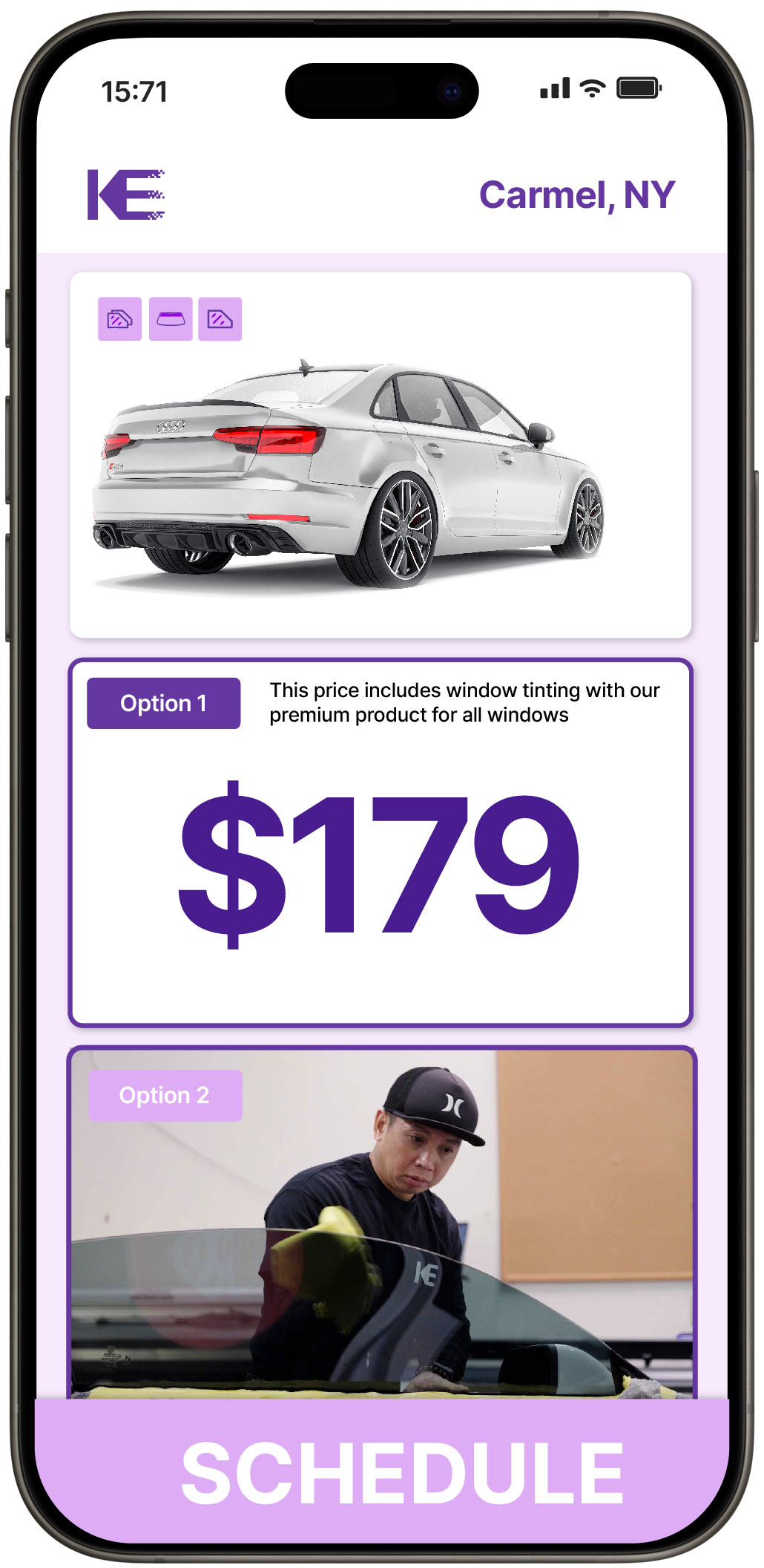 View Competitive Car Window Tinting Prices in Carmel, New York