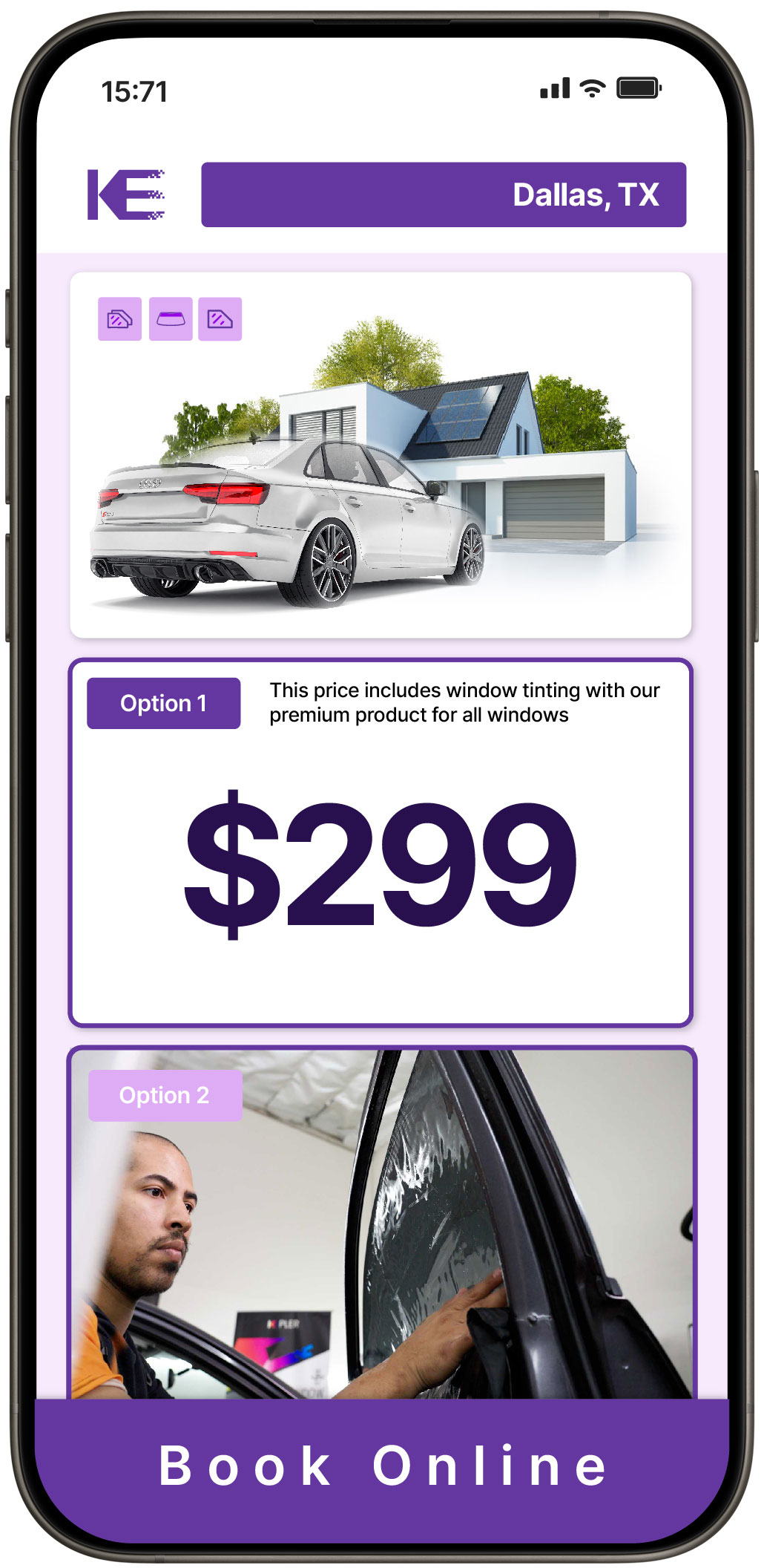 View Reasonable Tesla Window Tinting Rates in New Braunfels, Texas