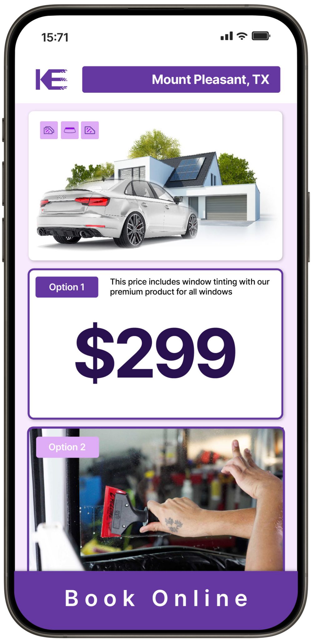 View Competitive Window Tinting Prices in Mount Pleasant, Texas