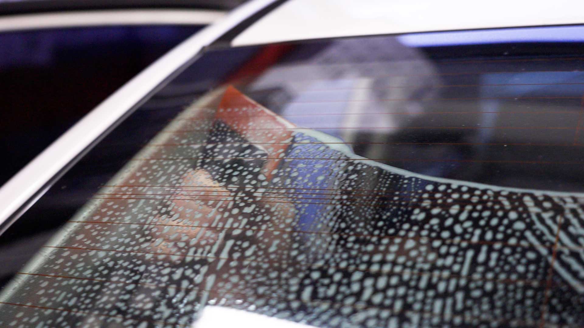 Expert Car Window Tinting preparation in Westbury