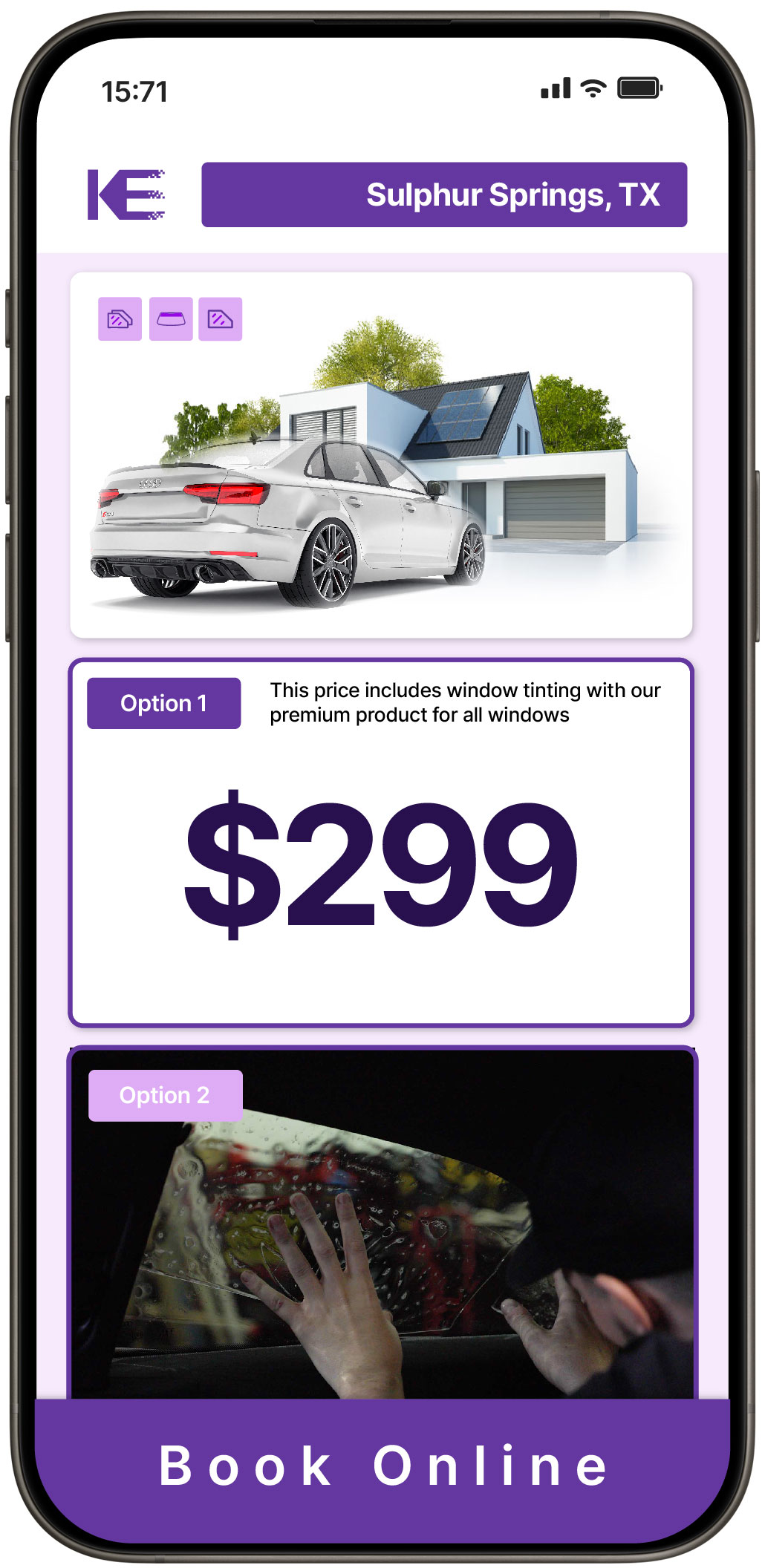 View Competitive Tesla Window Tinting Costs in San Antonio, Texas
