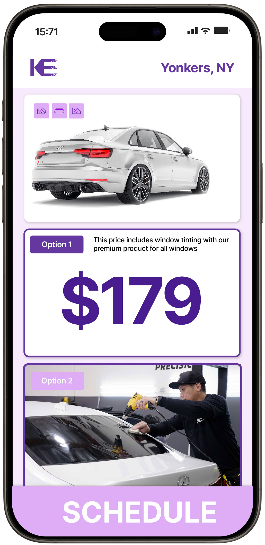 View Reasonable Car Window Tinting Prices in Yonkers, New York