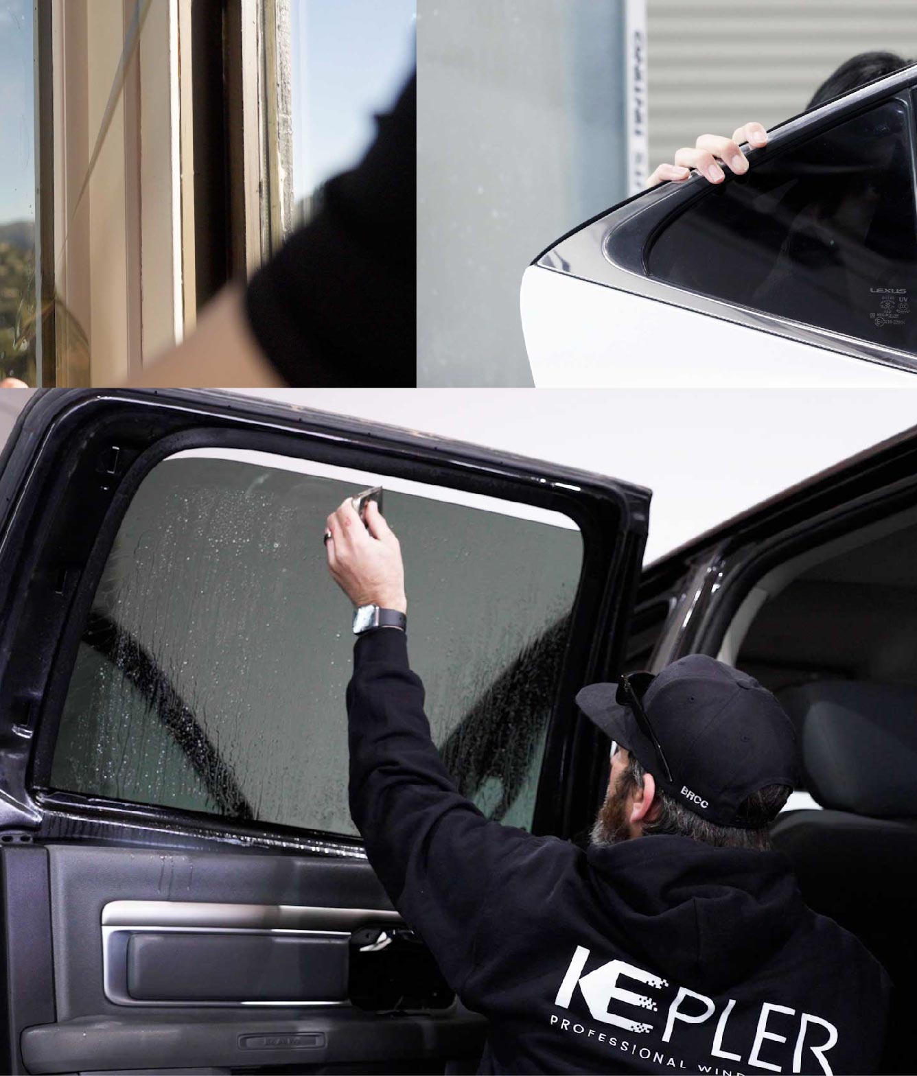 Kepler Window Tinting Specialists at Work in Marshall, Texas