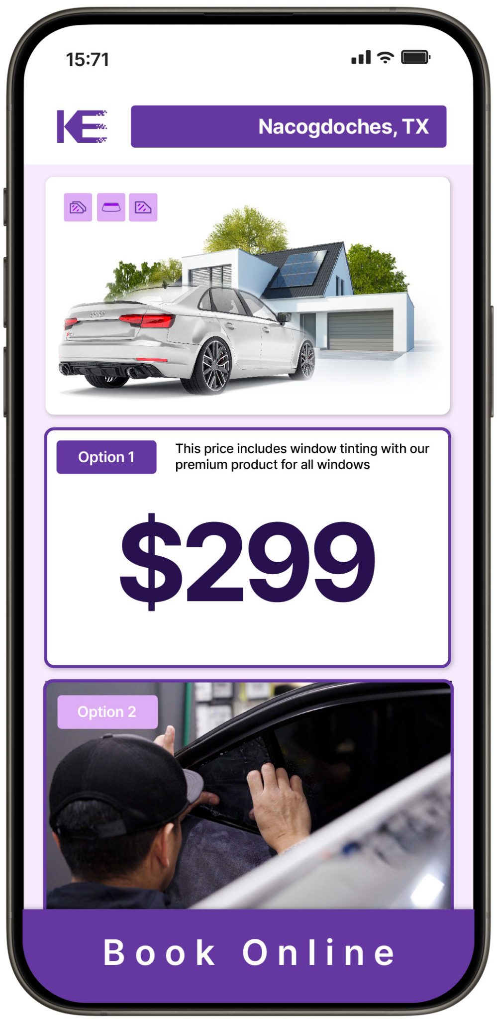 View Competitive Window Tinting Prices in Nacogdoches, Texas