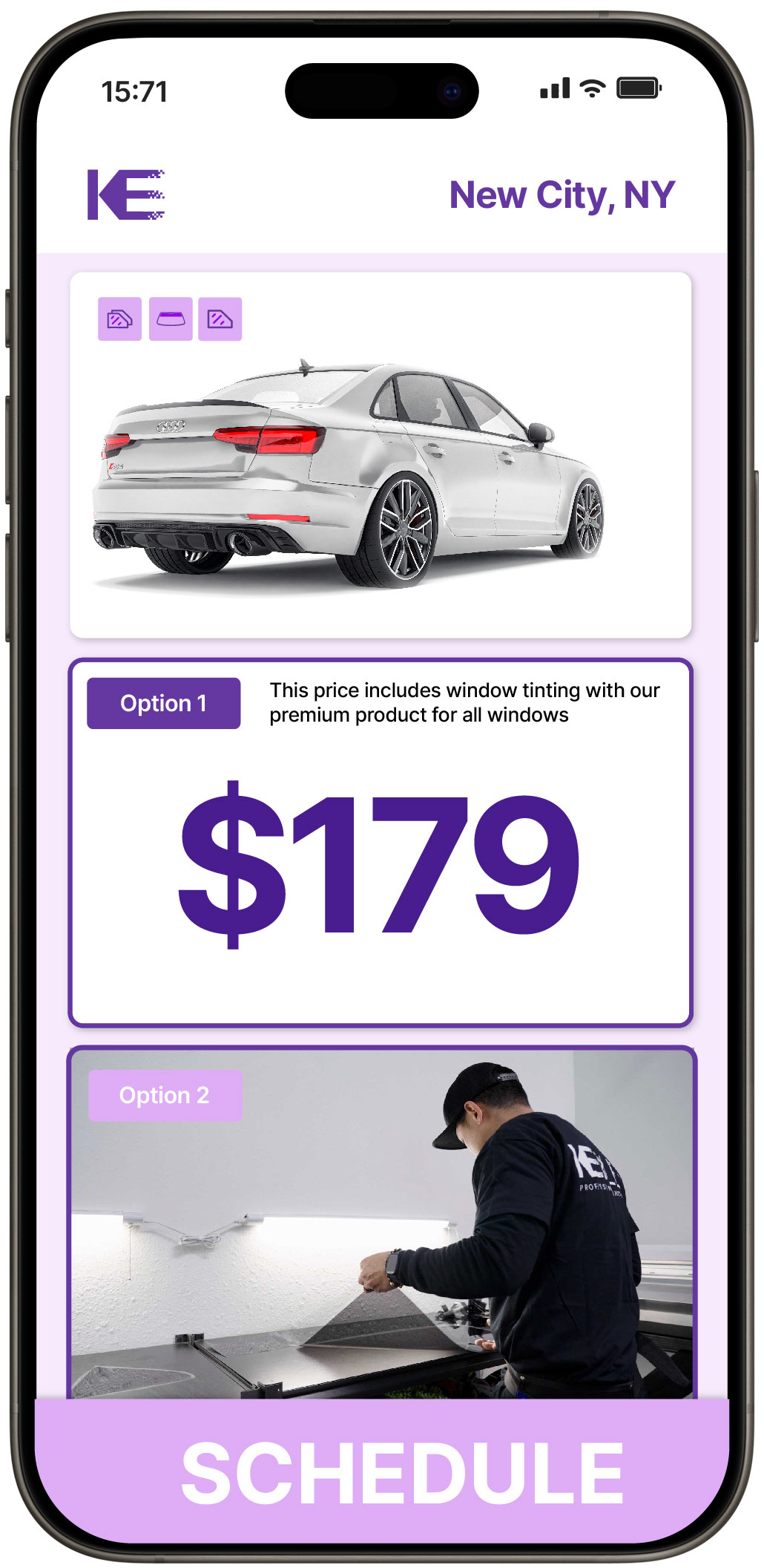 View Reasonable Car Window Tinting Prices in New City, New York