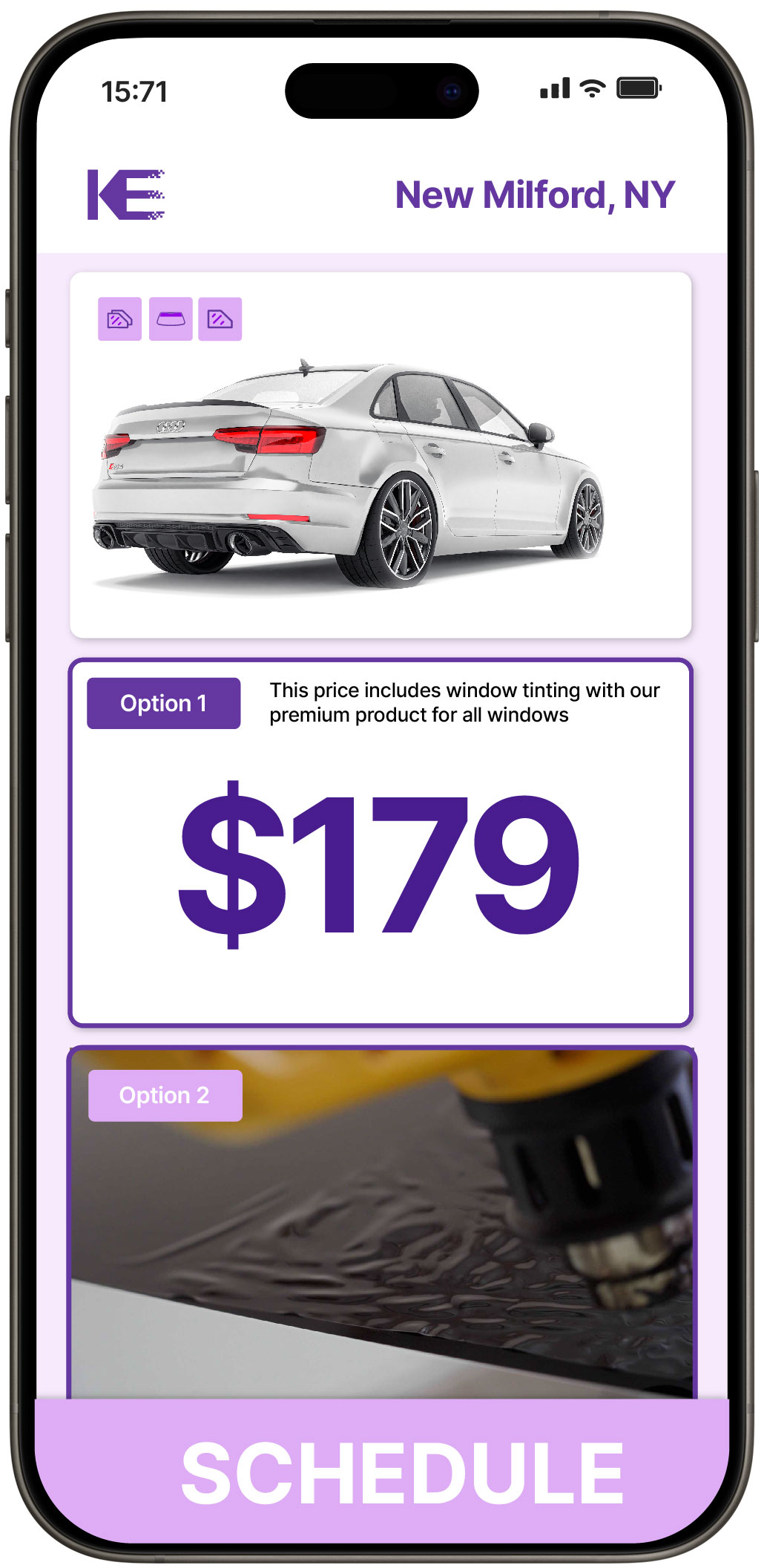 View Affordable Car Window Tinting Prices in New Milford, New York