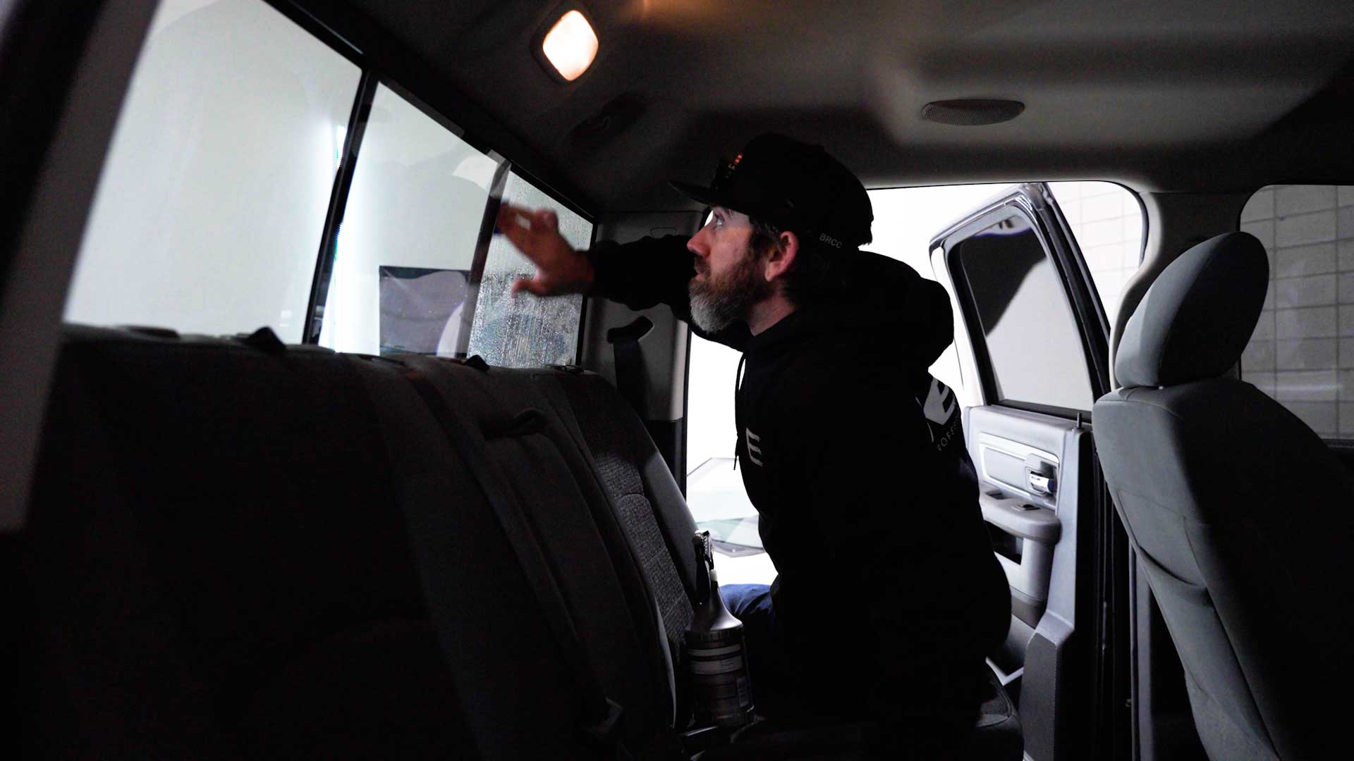 Expert Car Glass Tinting preparation in Coram