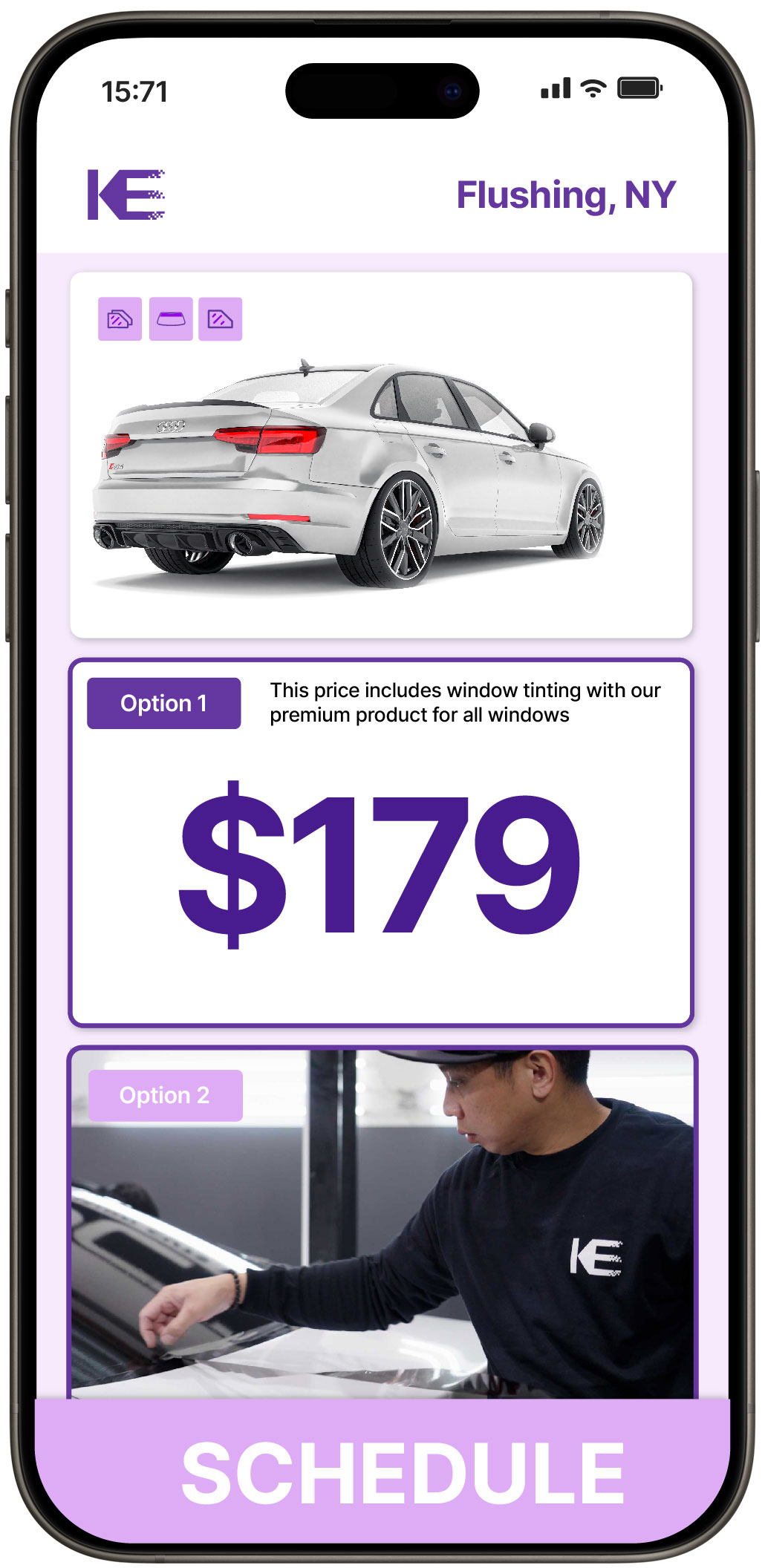 View Affordable Car Window Tinting Prices in Flushing, New York