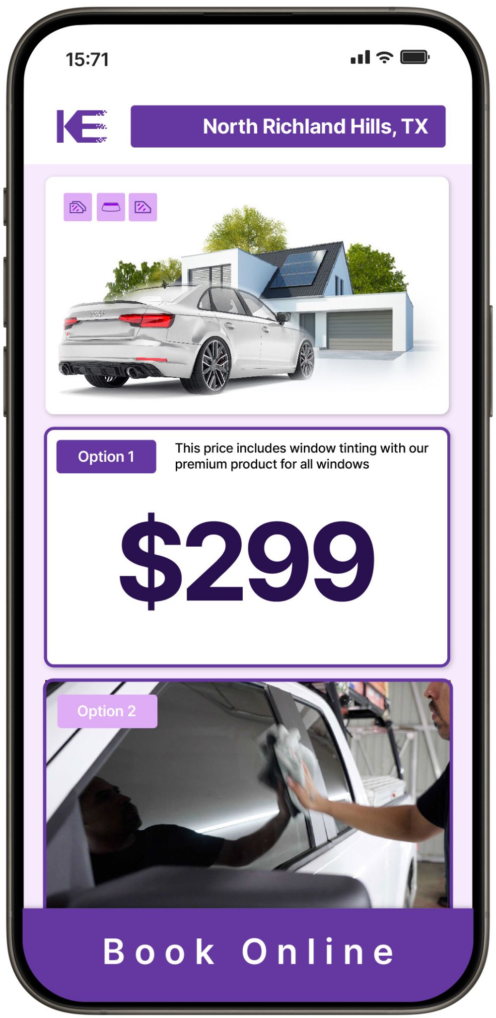 View Competitive Window Tinting Prices in North Richland Hills, Texas