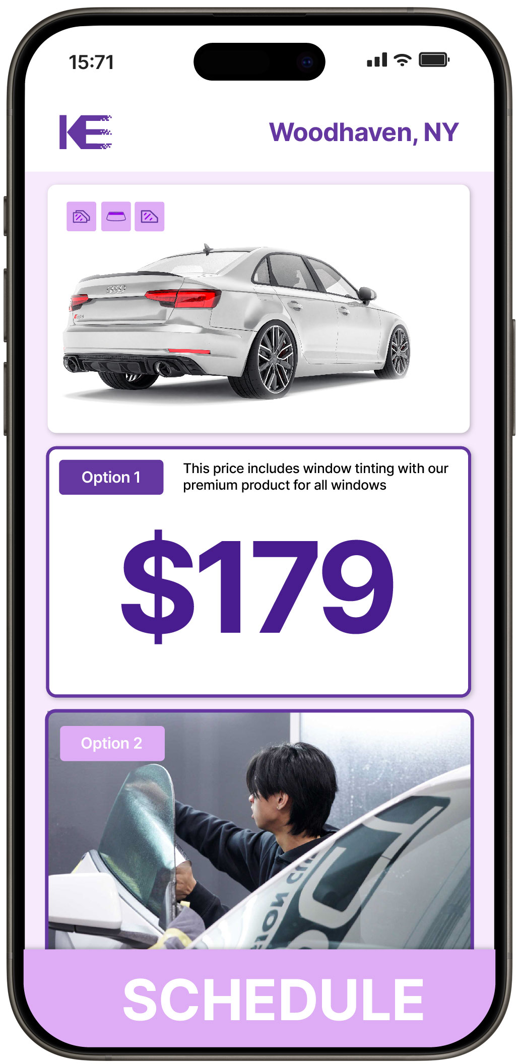 View Reasonable Car Window Tinting Prices in Woodhaven, New York