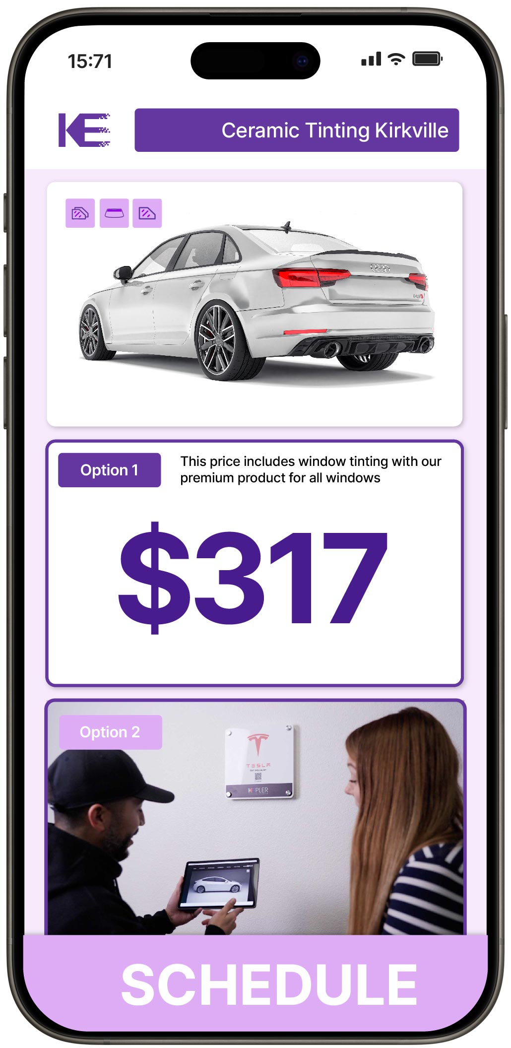 Ceramic Window Tinting Kirkville | Professional Tinting from $249