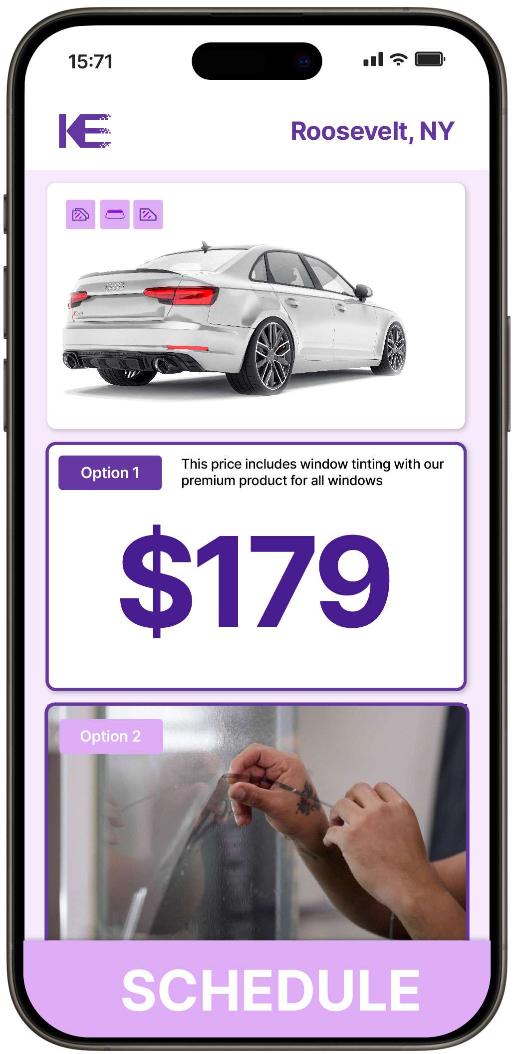 View Reasonable Car Window Tinting Prices in Roosevelt, New York