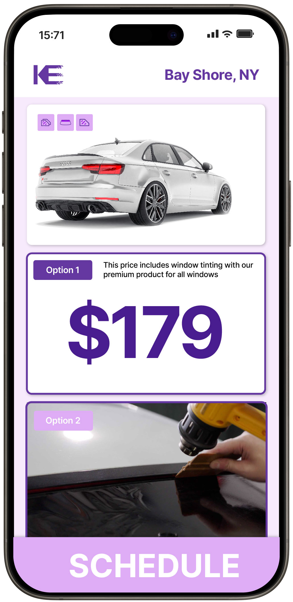 View Reasonable Car Window Tinting Prices in Bay Shore, New York
