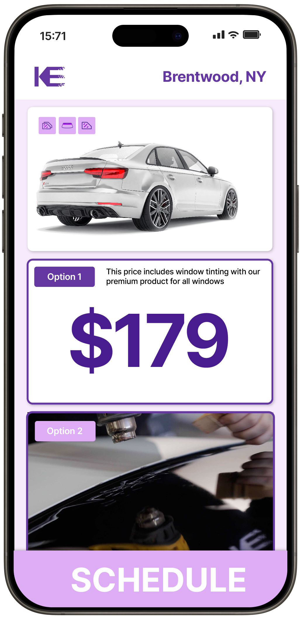 View Affordable Car Window Tinting Prices in Brentwood, New York