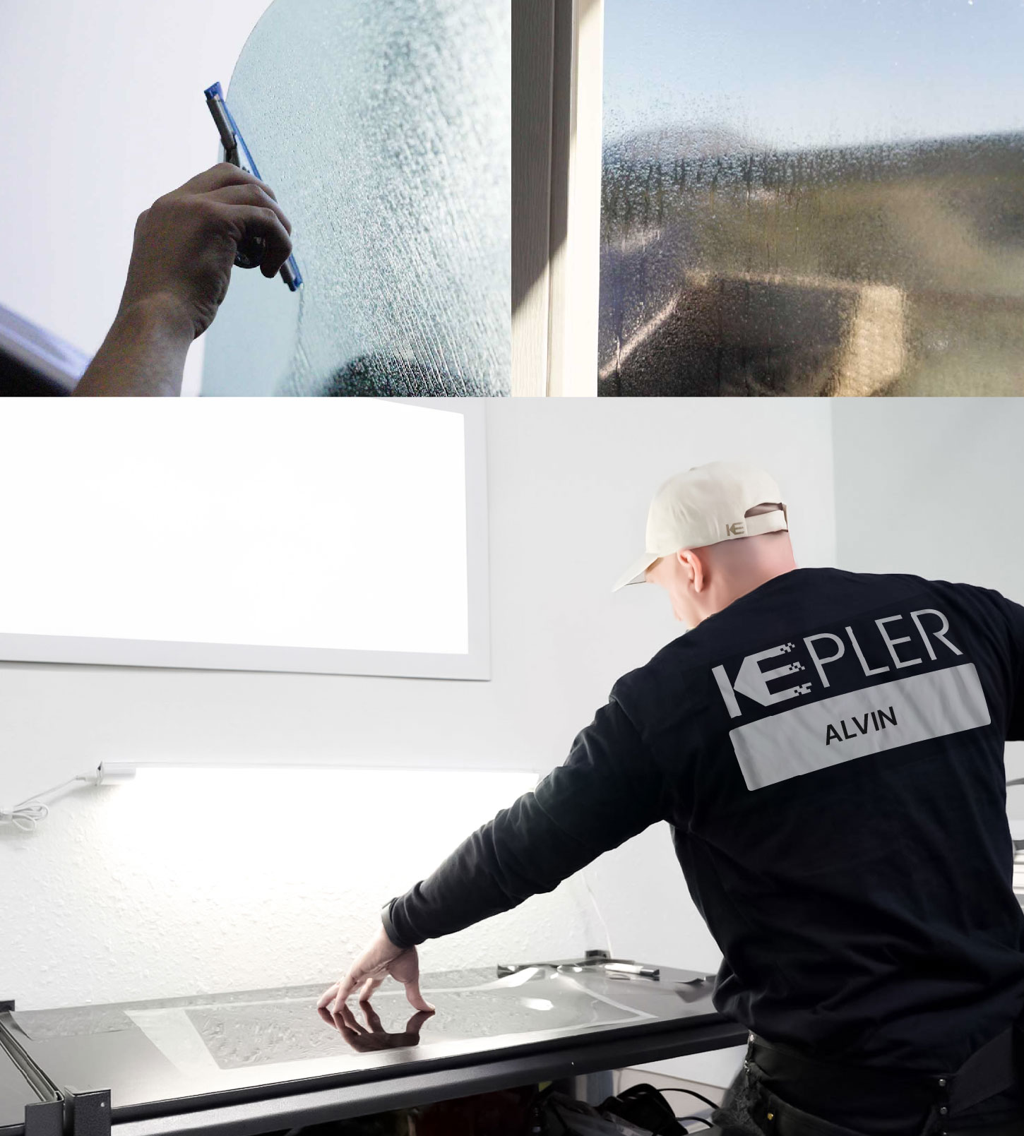 Window Tinting Specialist Cutting Film in Alvin, Texas