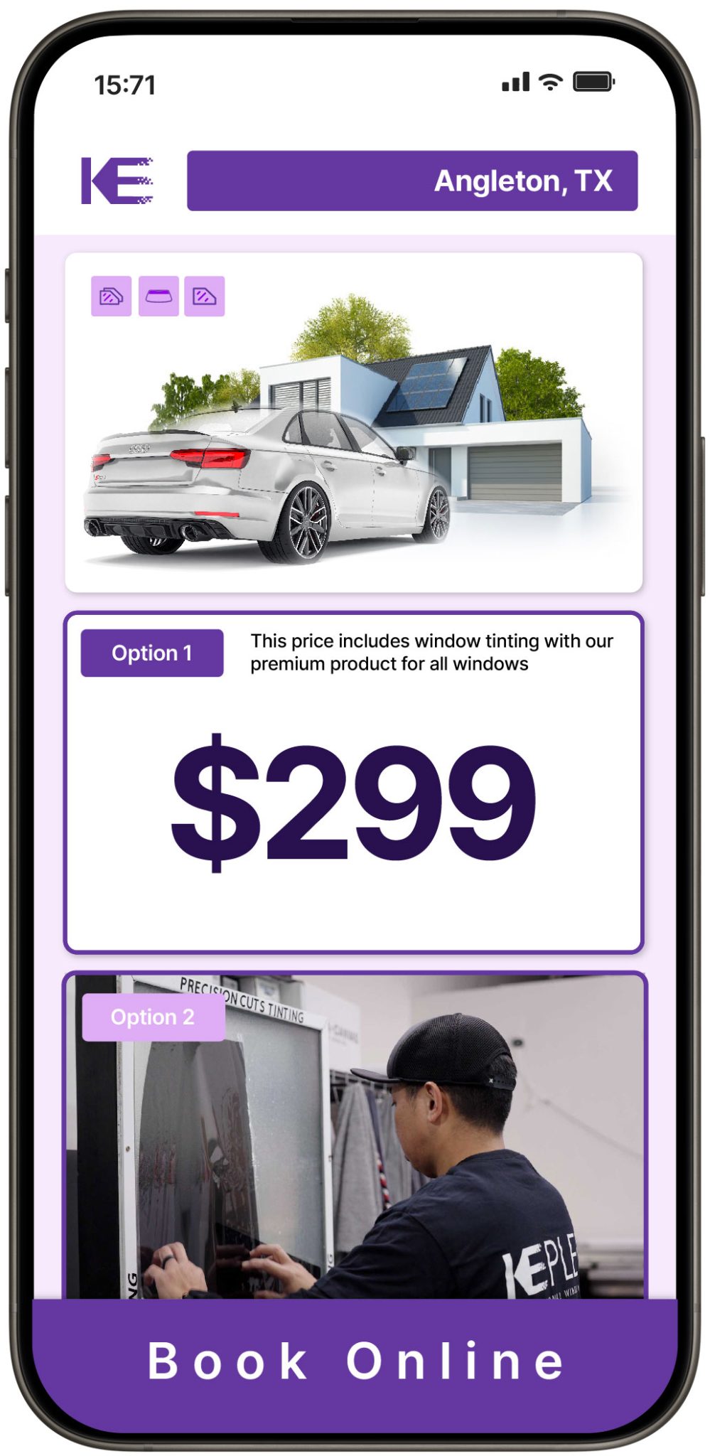 View Competitive Window Tinting Prices in Angleton, Texas