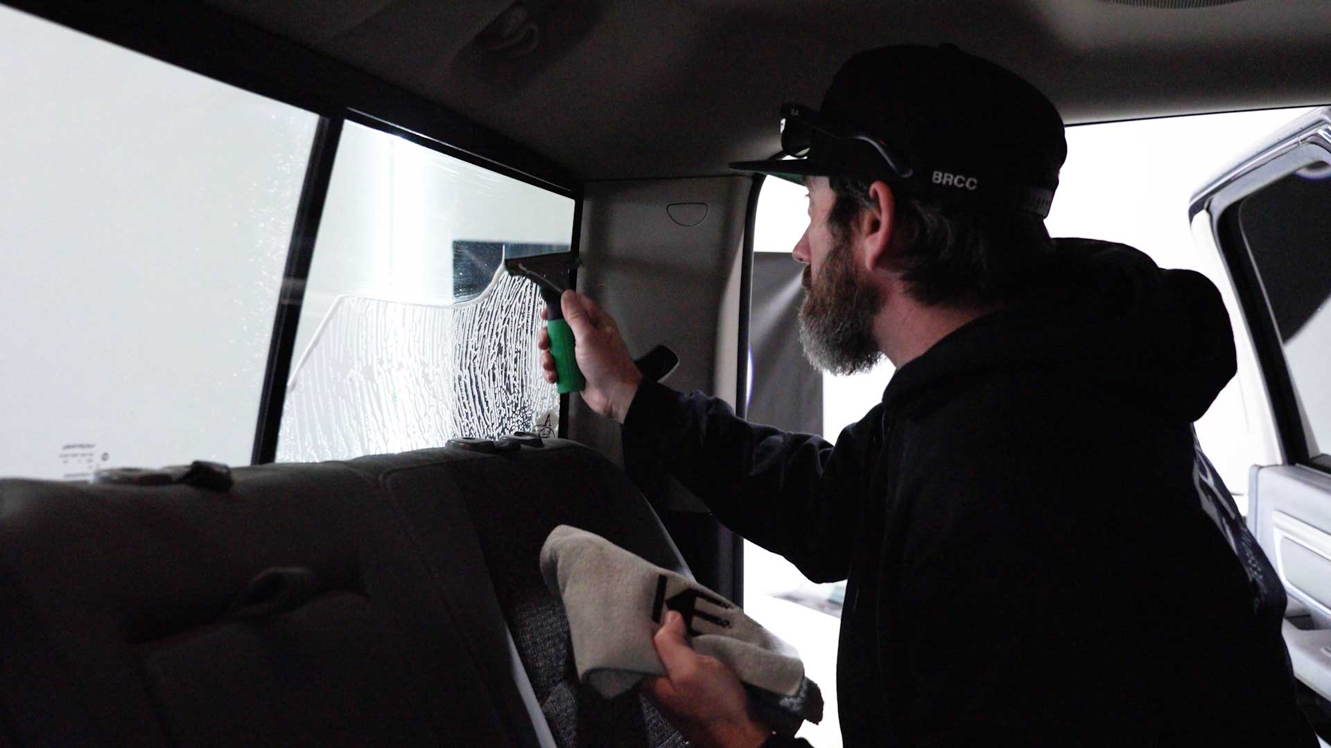 Skilled Vehicle Glass Tinting preparation in Chambersburg