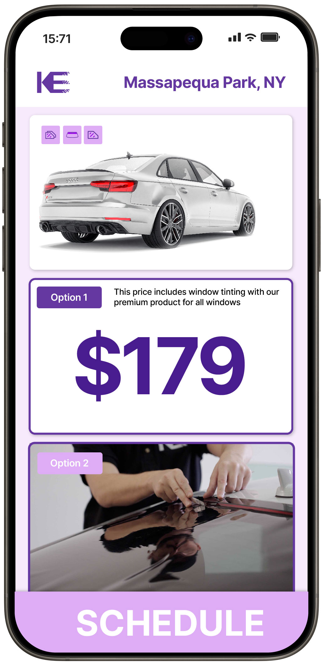 View Affordable Car Window Tinting Prices in Massapequa Park, New York