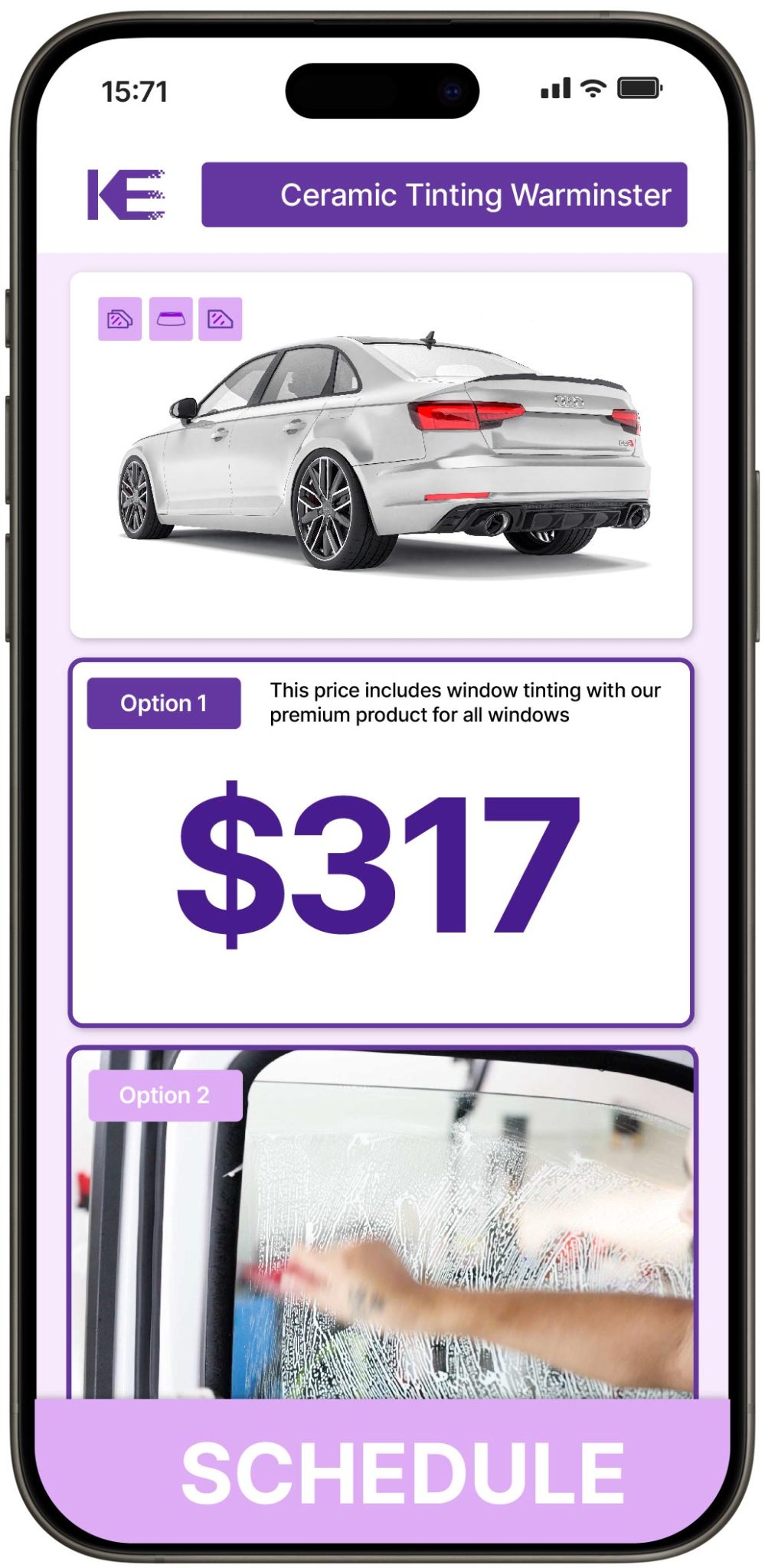 View Competitive Ceramic Window Tinting Prices in Warminster, Pennsylvania