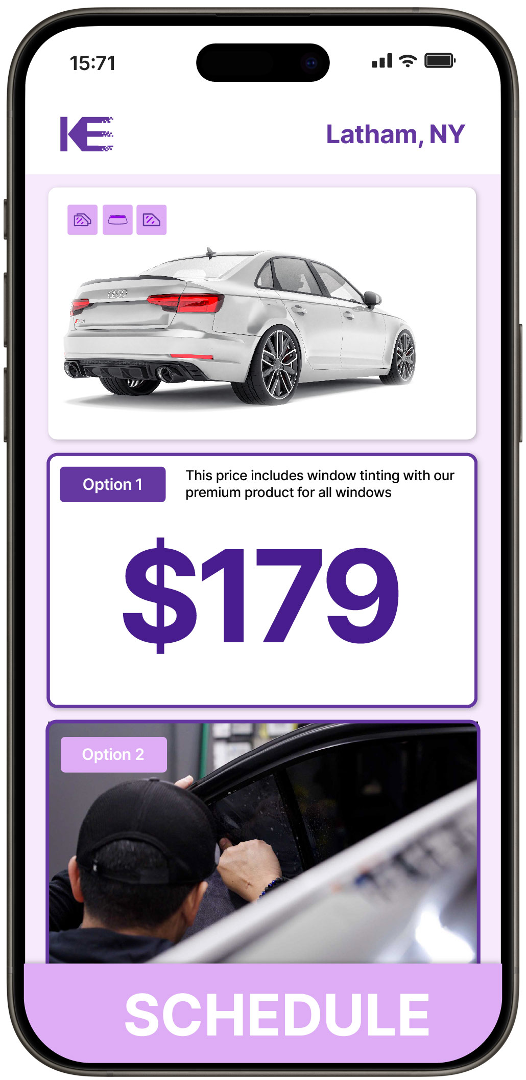View Reasonable Car Window Tinting Prices in Latham, New York