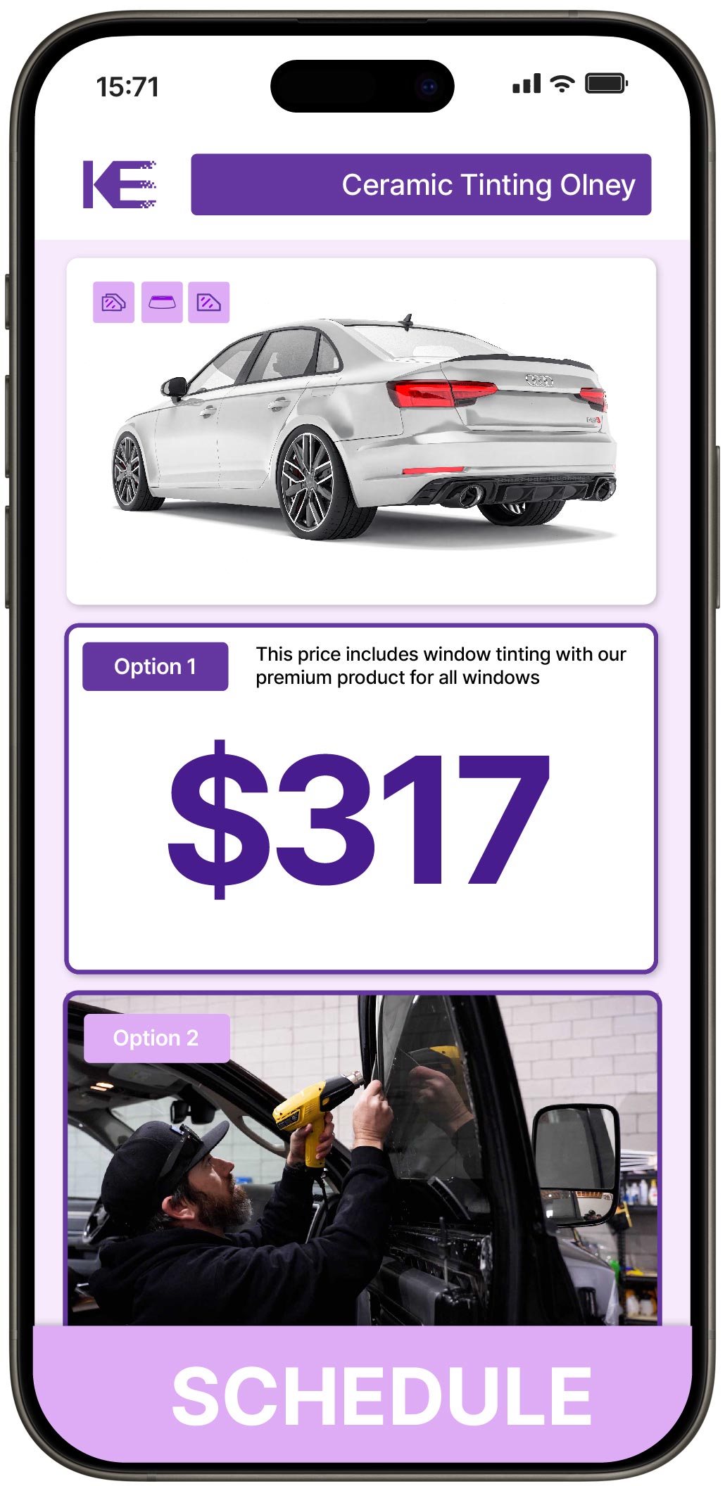 Ceramic Window Tinting Olney | Professional Tinting from $249