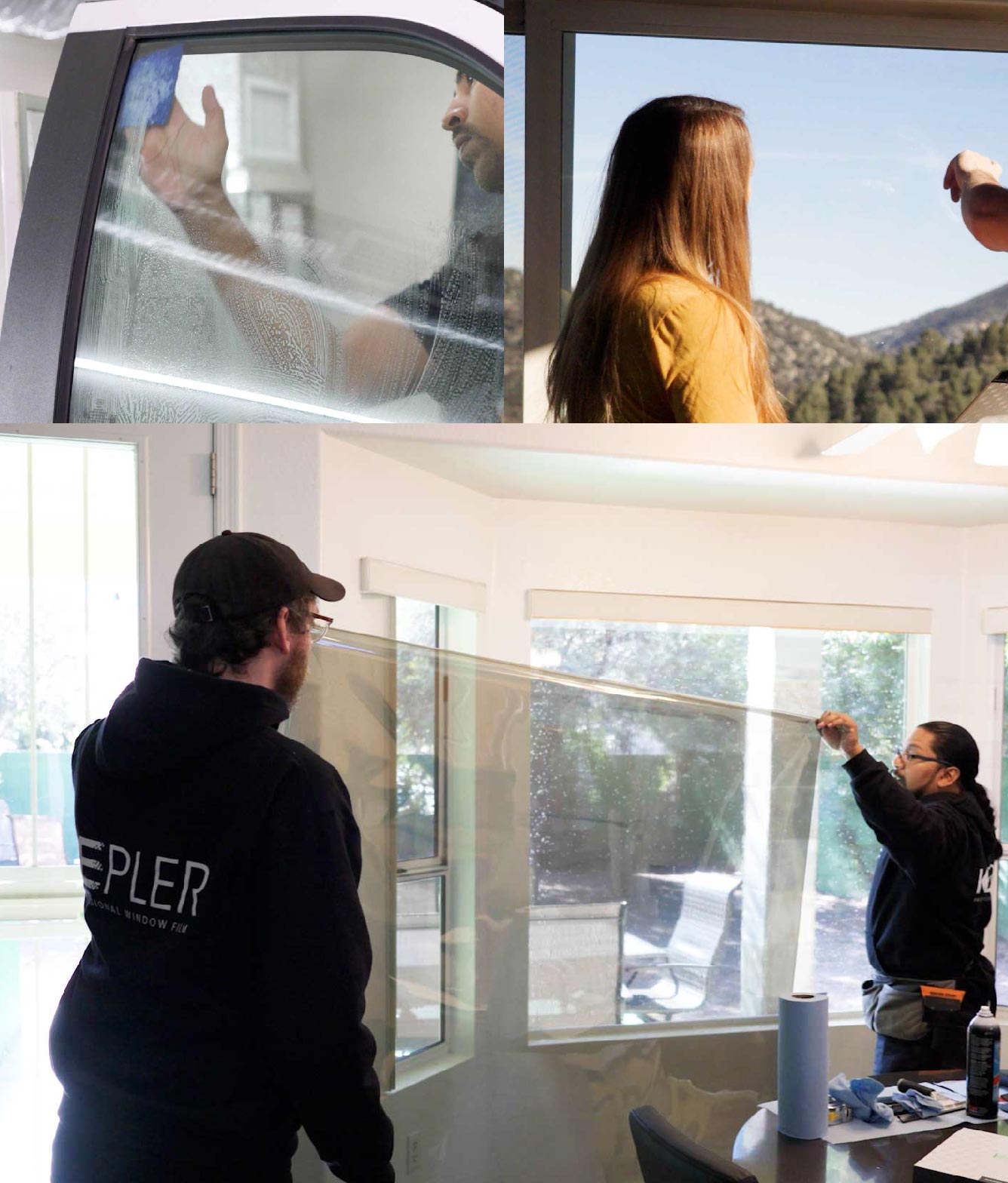 Home Window Tinting Specialist with Film in Portland, Texas