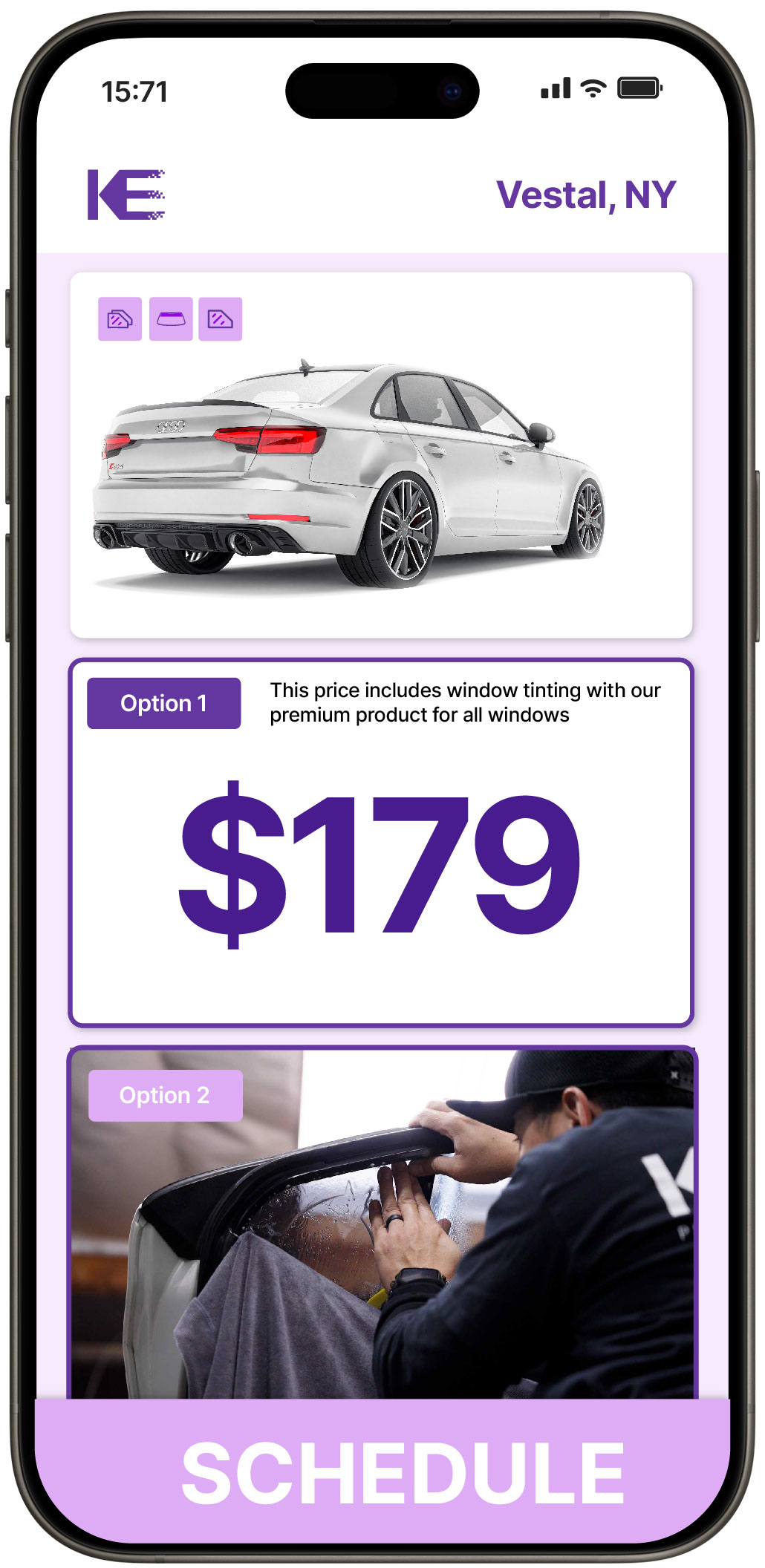 Car Window Tinting Vestal | Professional Tinting from $139