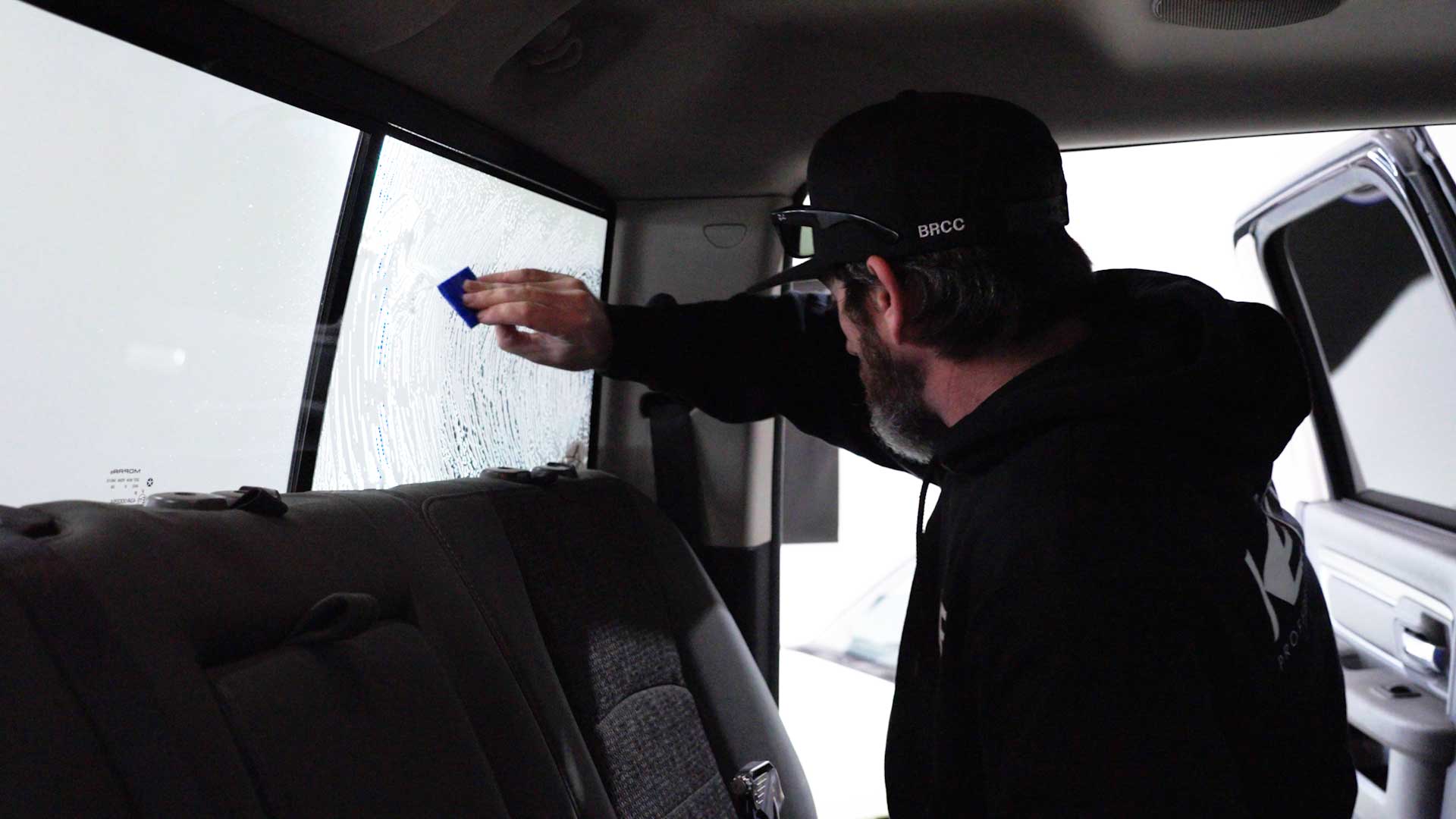 Skilled Vehicle Window Tinting preparation in Perry Hall