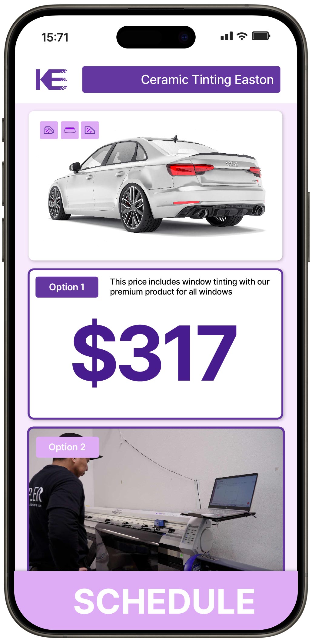 Ceramic Window Tinting Easton | Professional Tinting from $249