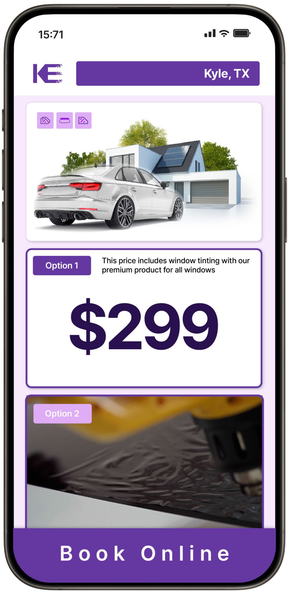 View Competitive Window Tinting Prices in Kyle, Texas