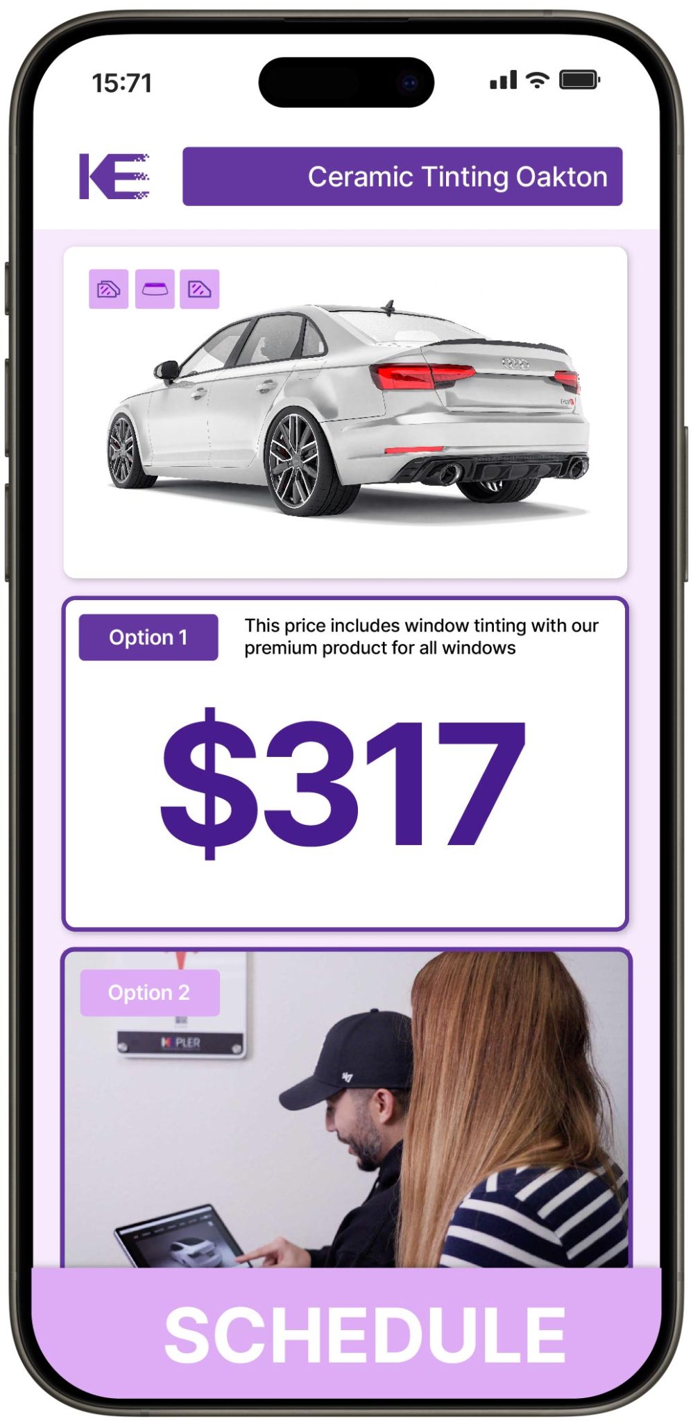 View Affordable Ceramic Window Tinting Prices in Oakton, Virginia