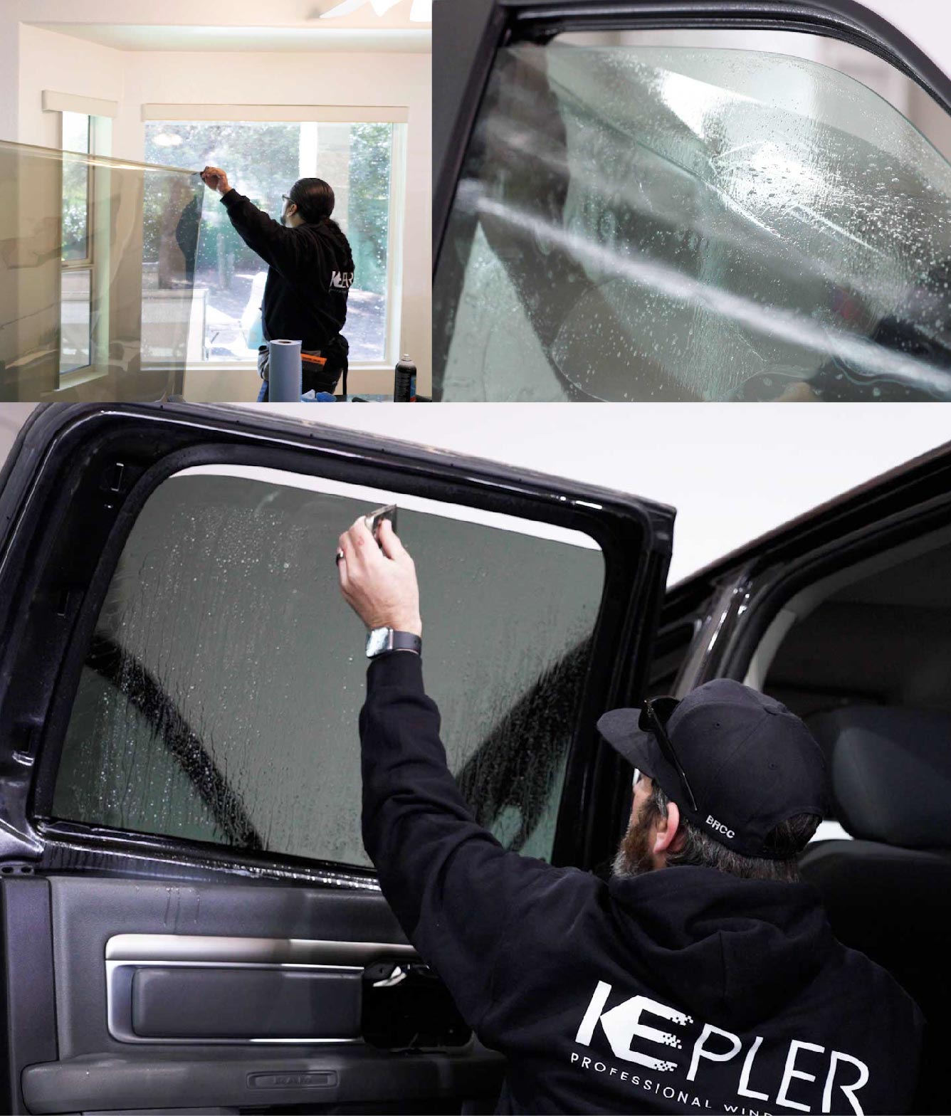 Kepler Window Tinting Specialists at Work in Lubbock, Texas