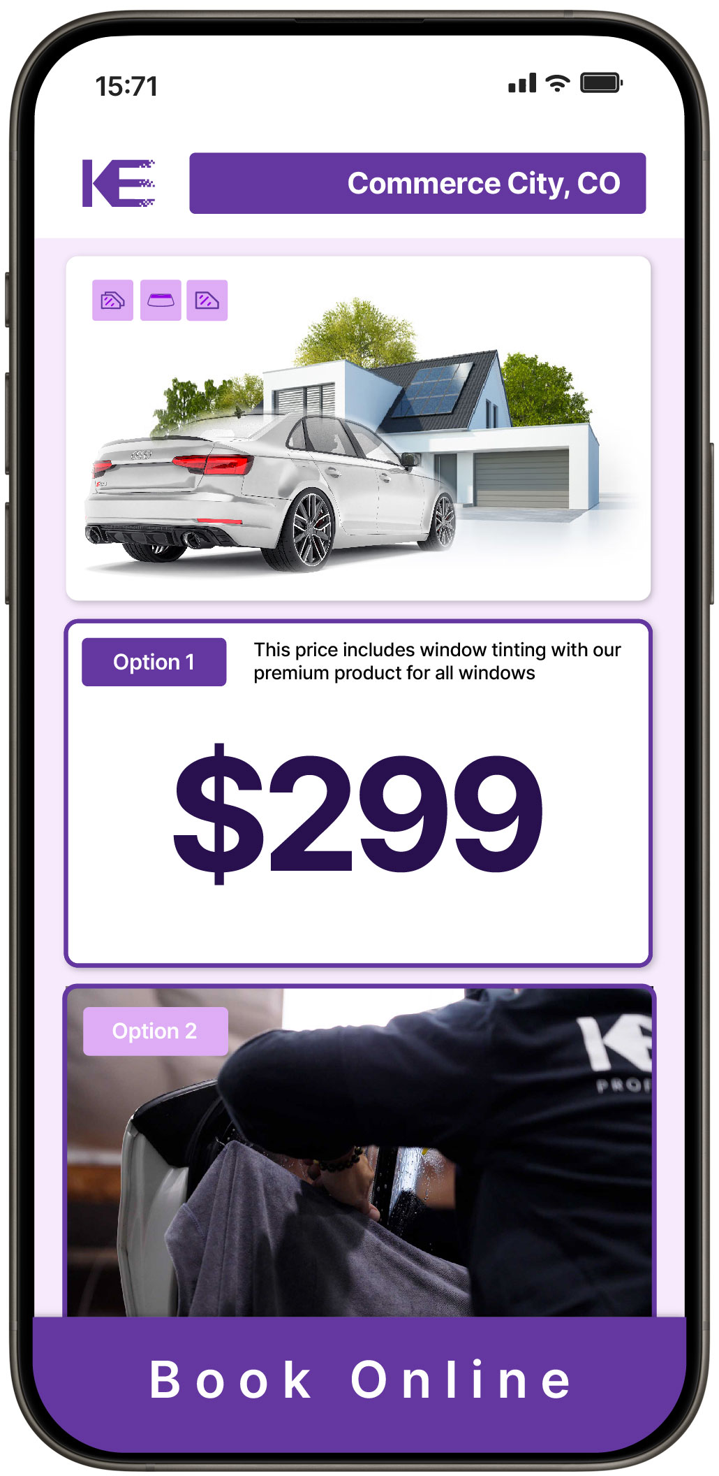 View Reasonable Tesla Window Tinting Rates in Littleton, Colorado