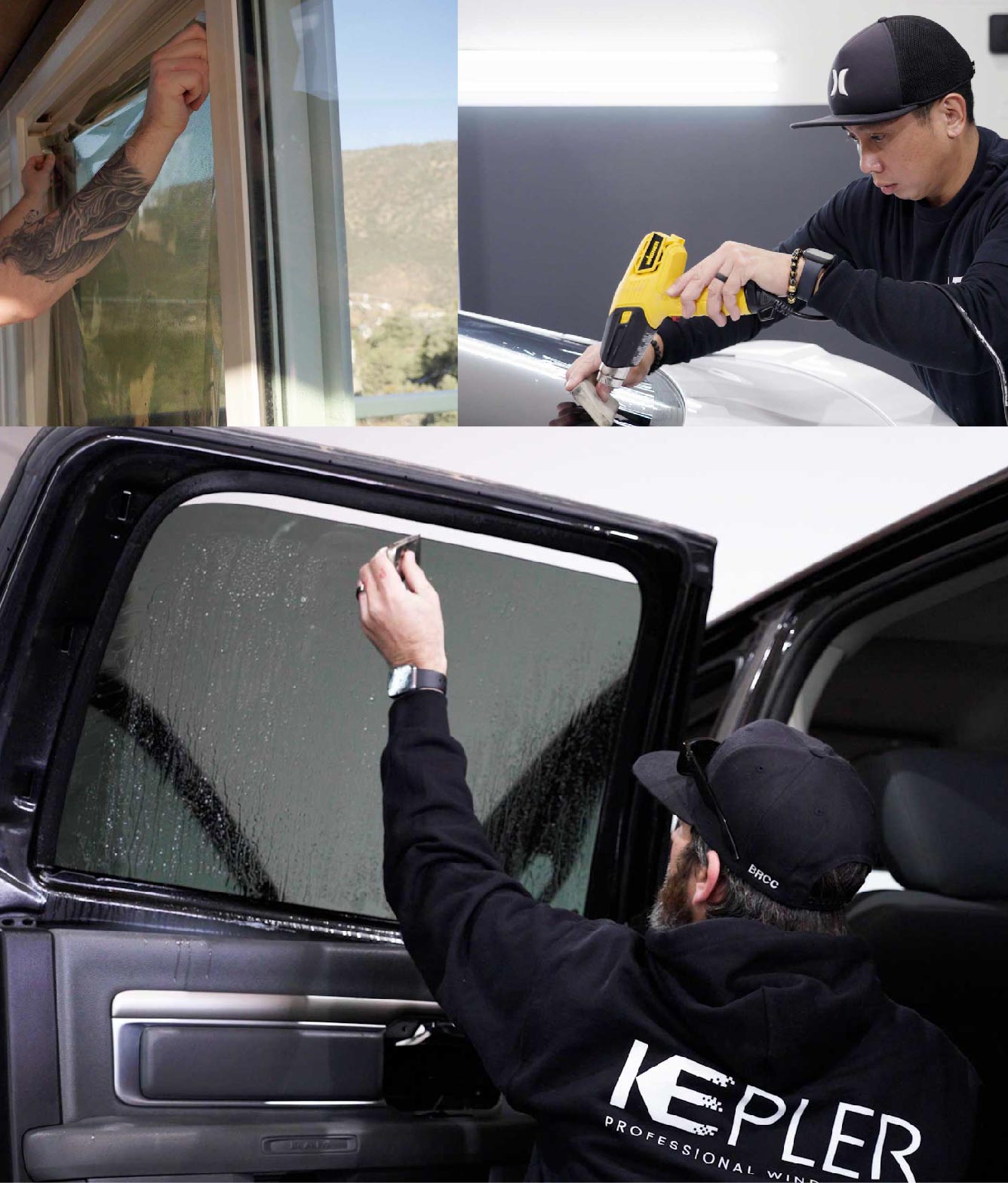 Kepler Window Tinting Specialists at Work in Colorado Springs, Colorado