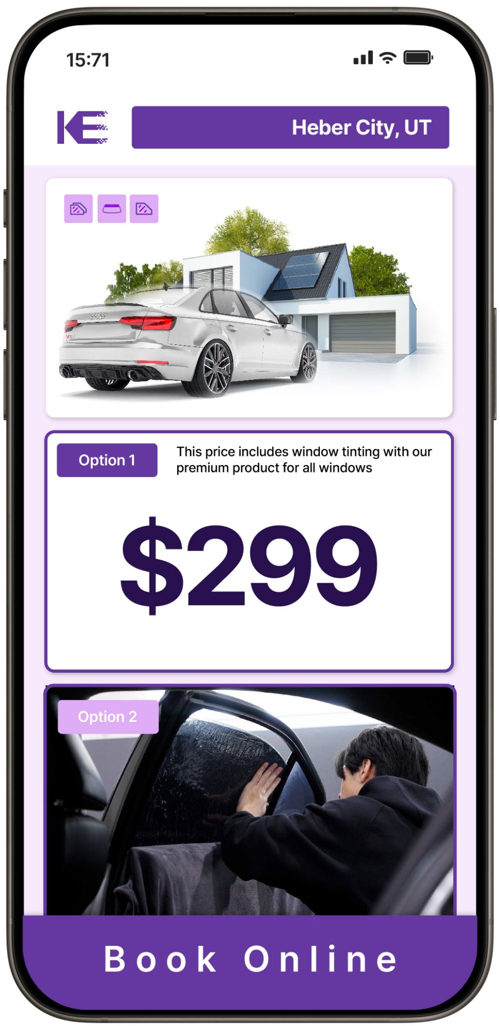 View Competitive Window Tinting Prices in Heber City, Utah