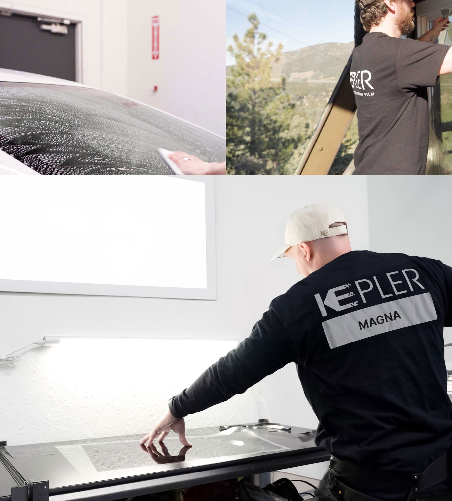 Window Tinting Specialist Cutting Film in Magna, Utah