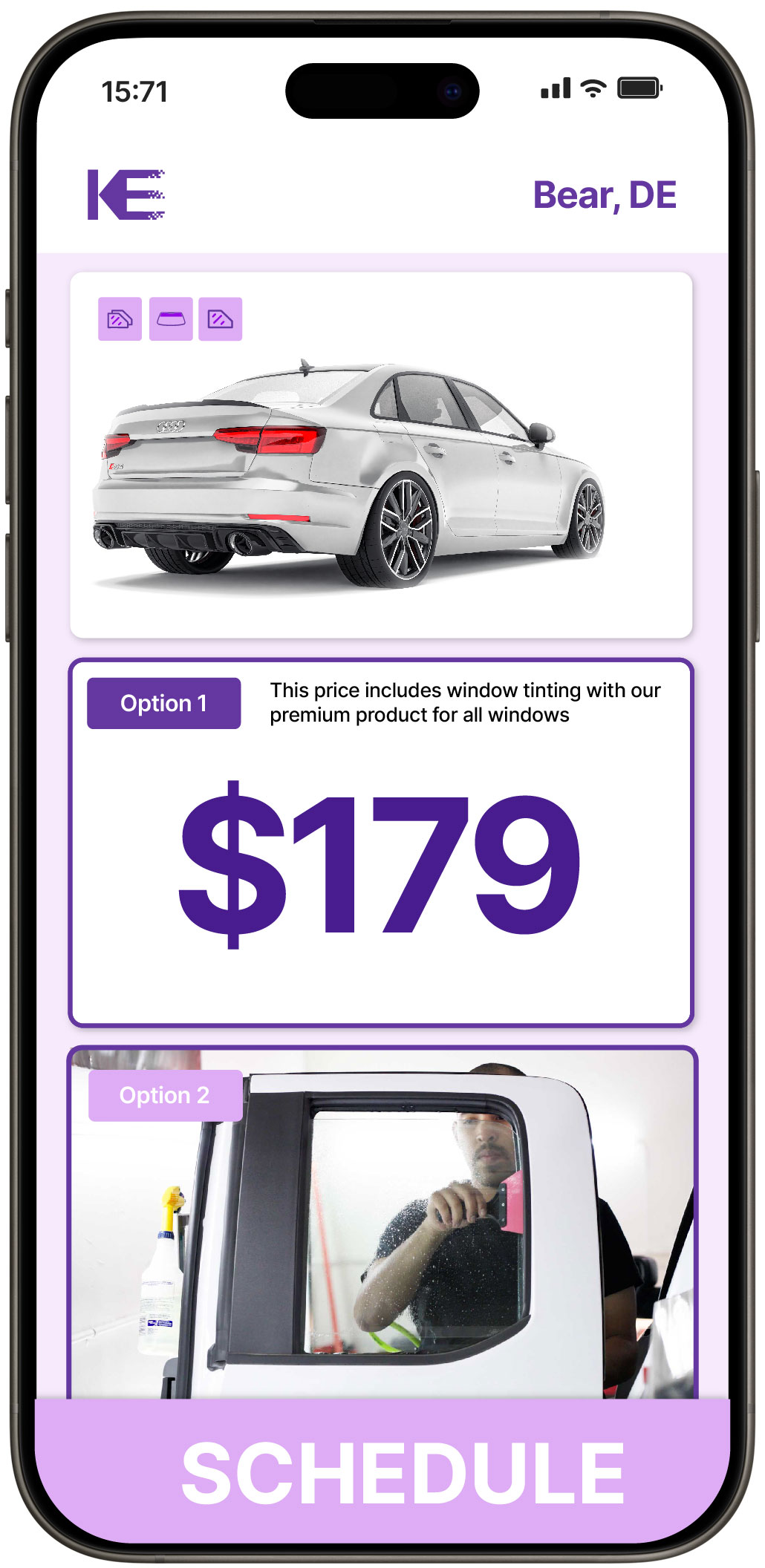 Car Window Tinting Bear | Professional Tinting from $139