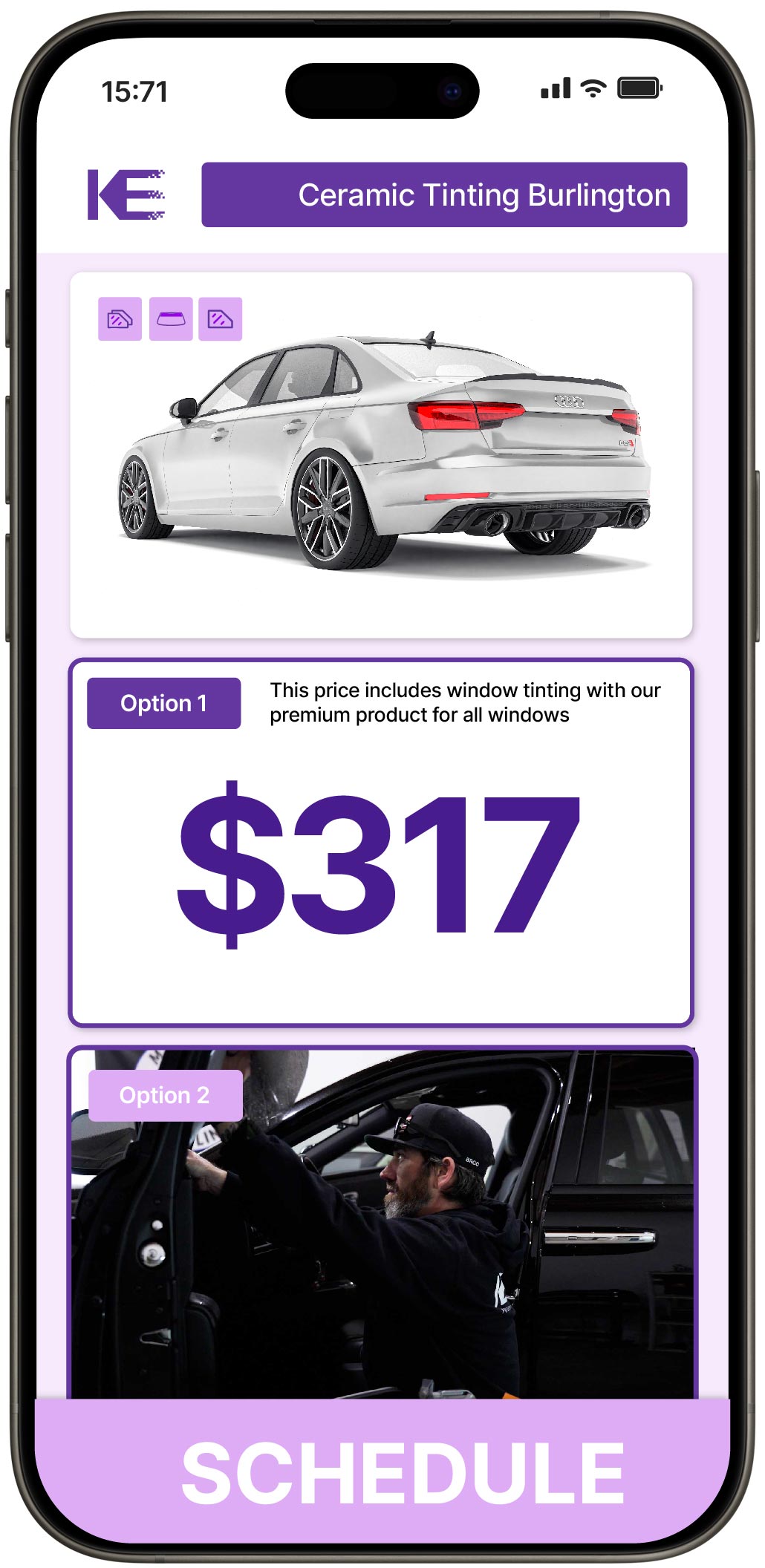 Ceramic Window Tinting Burlington | Professional Tinting from $249