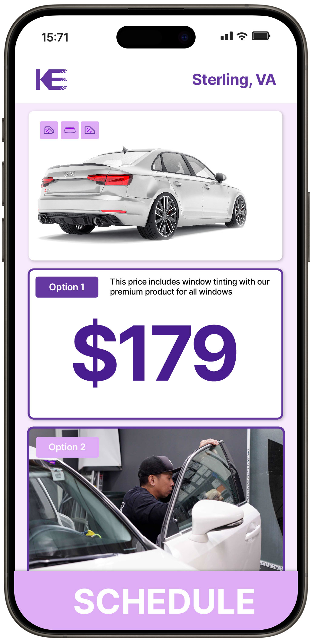Car Window Tinting Sterling | Professional Tinting from $139