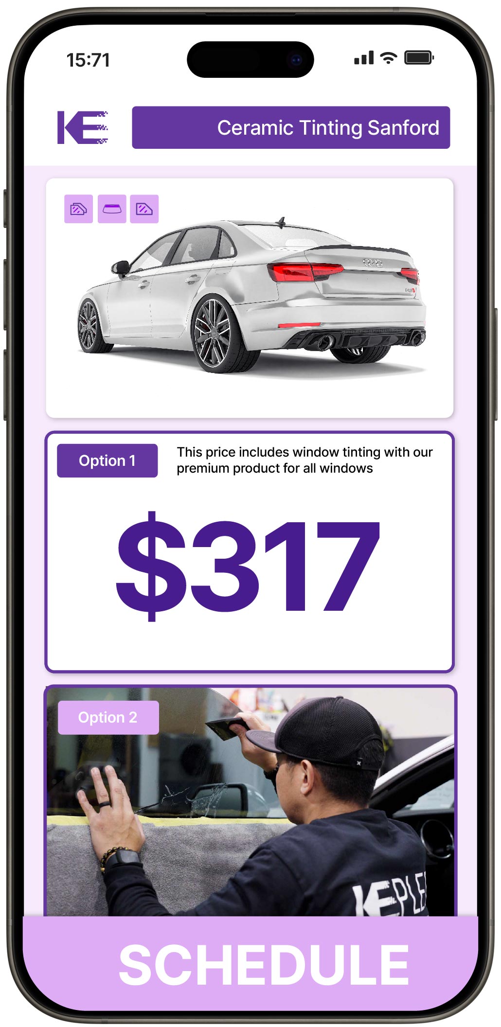 Ceramic Window Tinting Sanford, NC | From $249