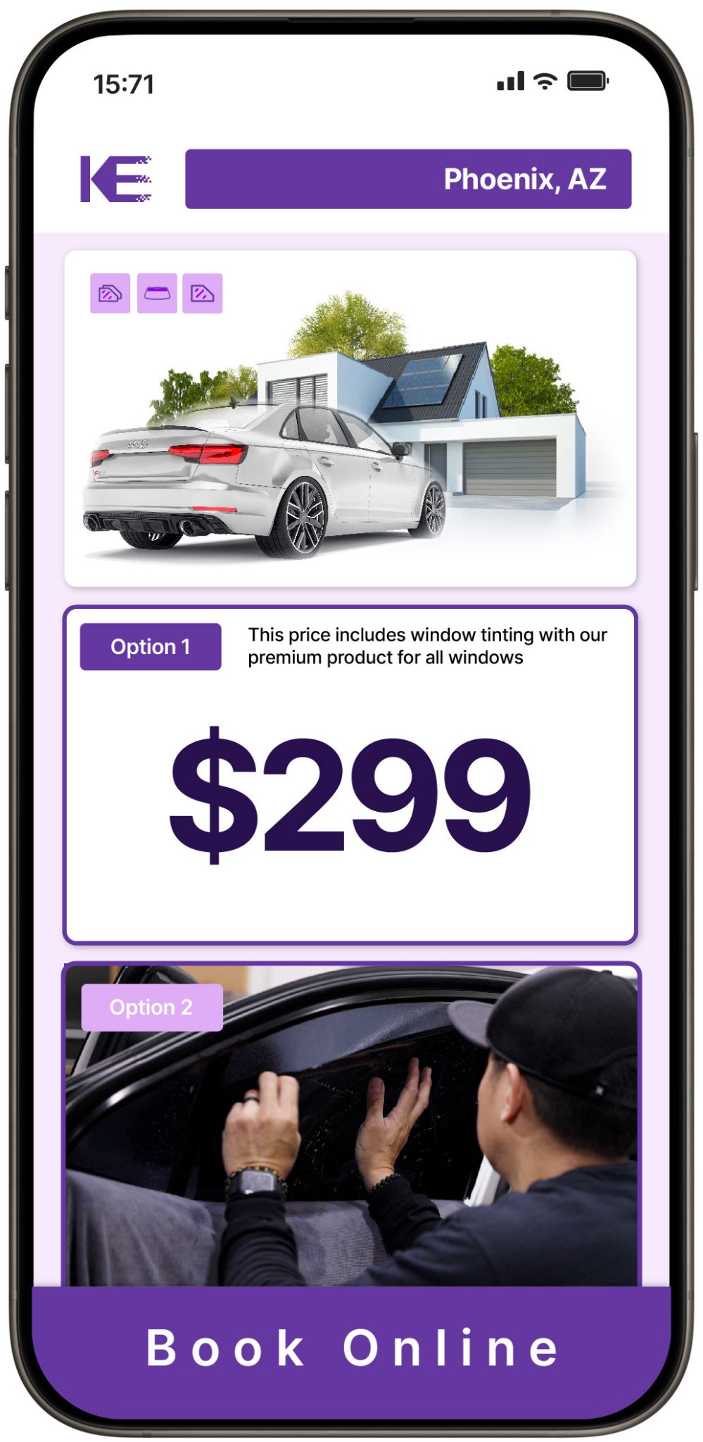 View Competitive Window Tinting Prices in Phoenix, Arizona