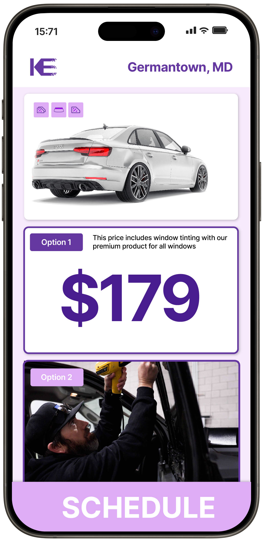 View Reasonable Car Window Tinting Prices in Germantown, Maryland