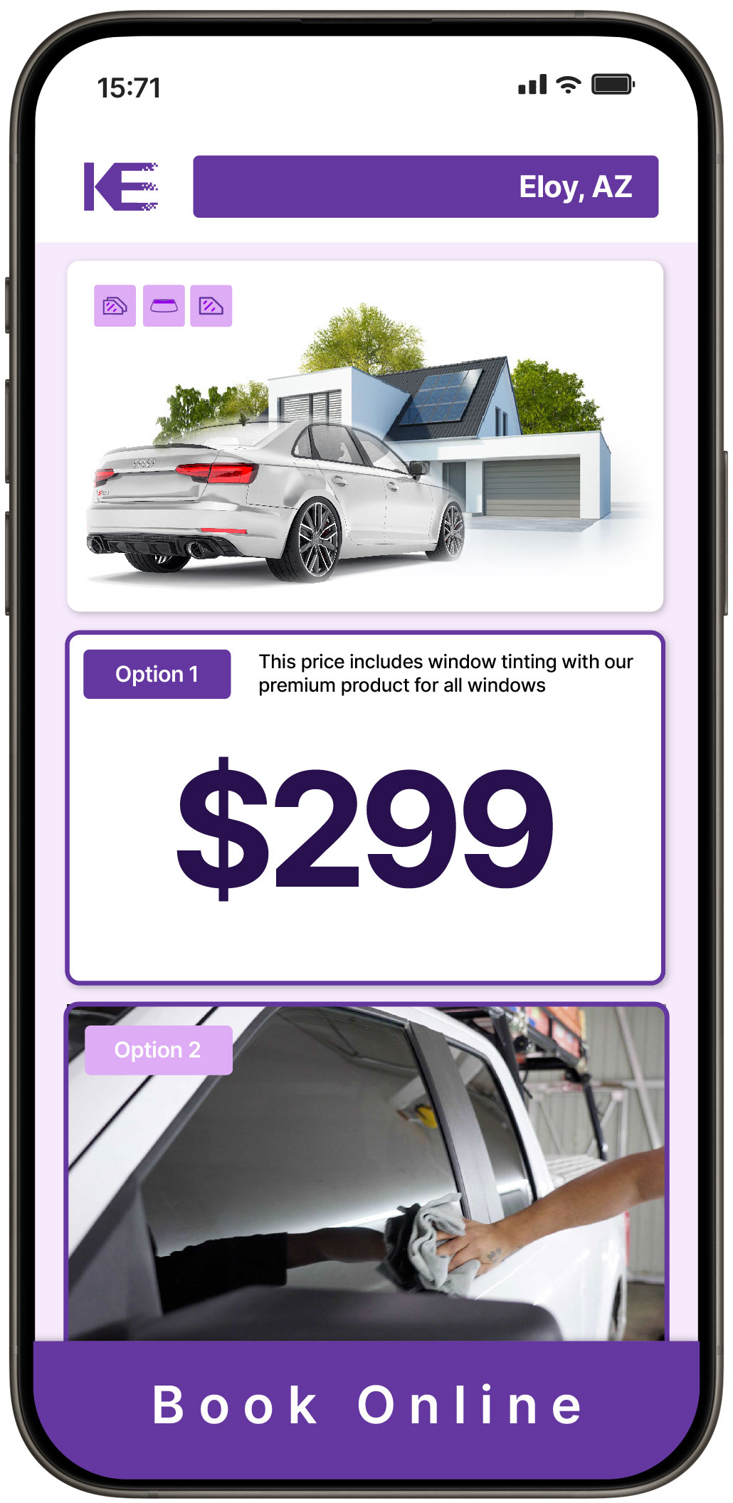View Affordable Tesla Window Tinting Costs in Glendale, Arizona