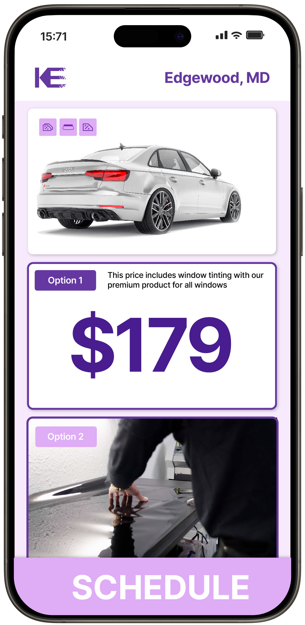 Car Window Tinting Edgewood | Professional Tinting from $139
