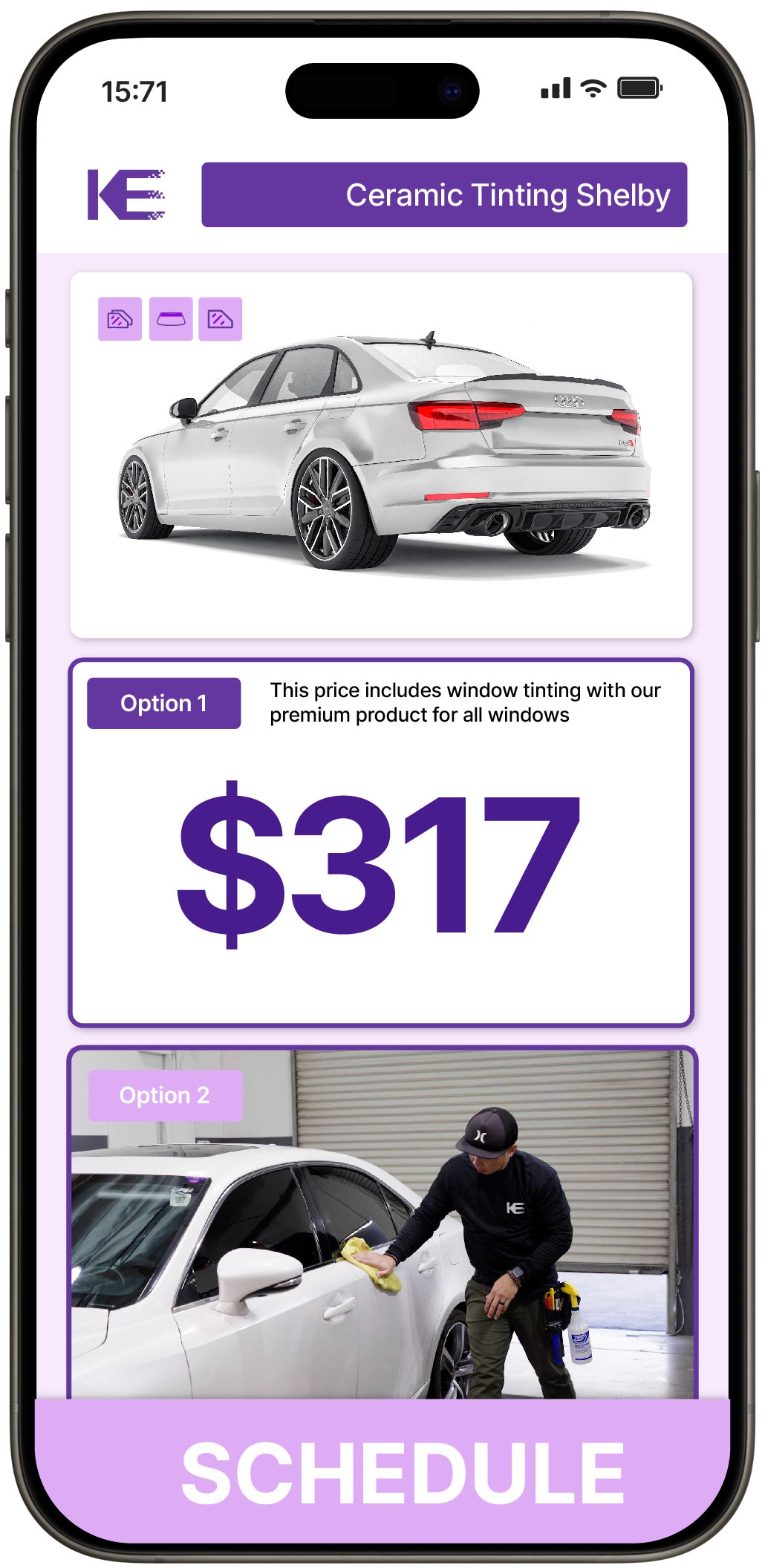 Ceramic Window Tinting Shelby | Professional Tinting from $249