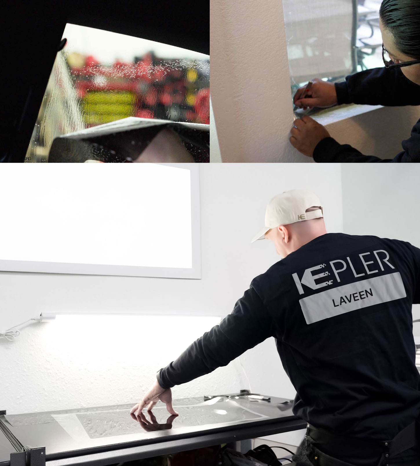 Window Tinting Specialist Cutting Film in Laveen, Arizona